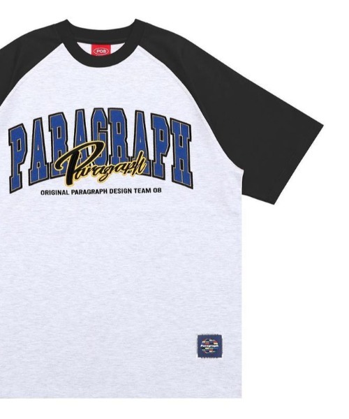 [PARAGRAPH]★韓国大人気★LOGO LAGLAN T-SHIRT No.56 楽天市場】paragraph tシャツ パラグラフ PARAGRAPH ロゴ刺繍