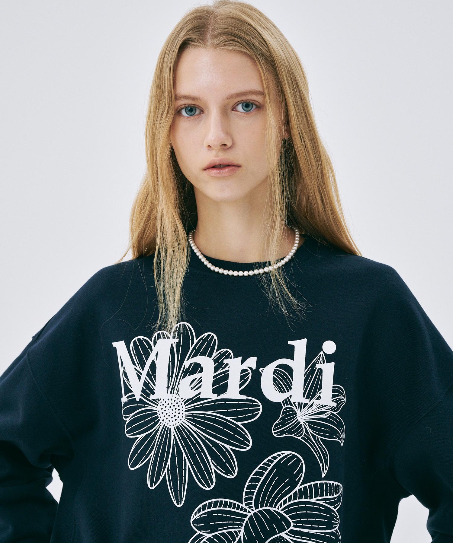 SWEATSHIRT TRIPLE FLOWER 【公式通販】
