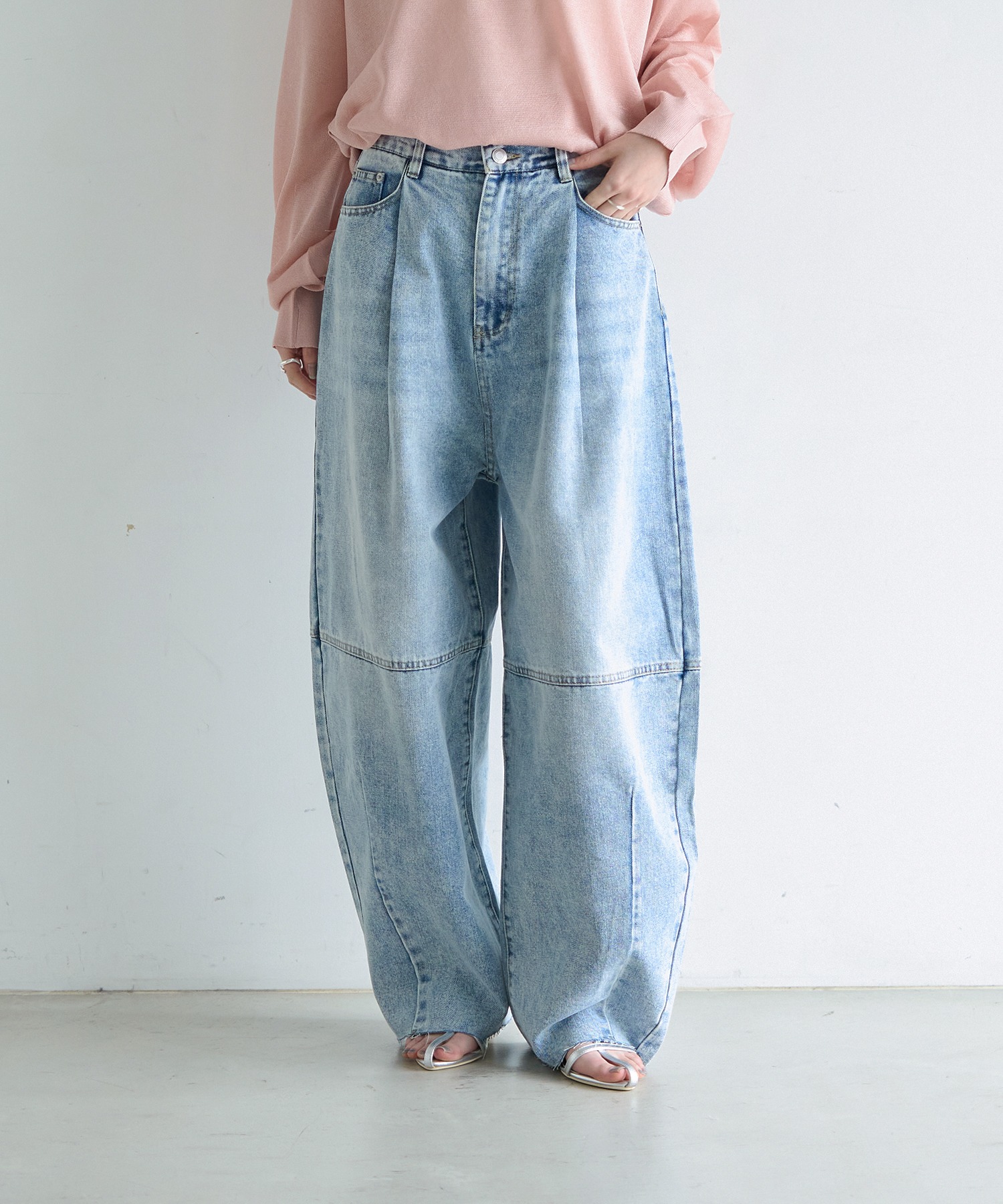 model：H166　着用サイズ：M
