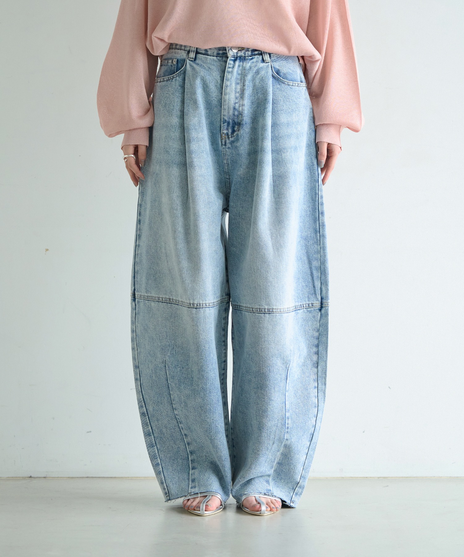 model：H166　着用サイズ：M