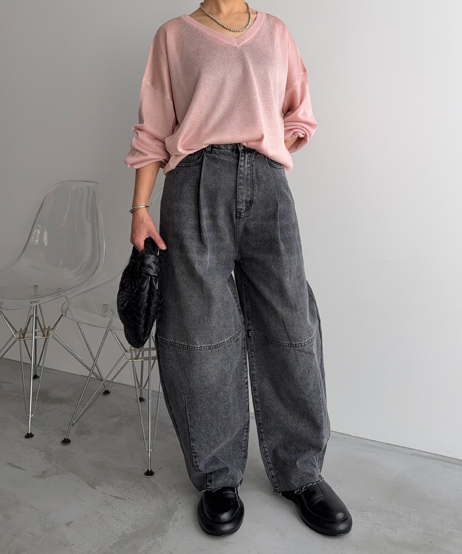 model：H156　着用サイズ：S