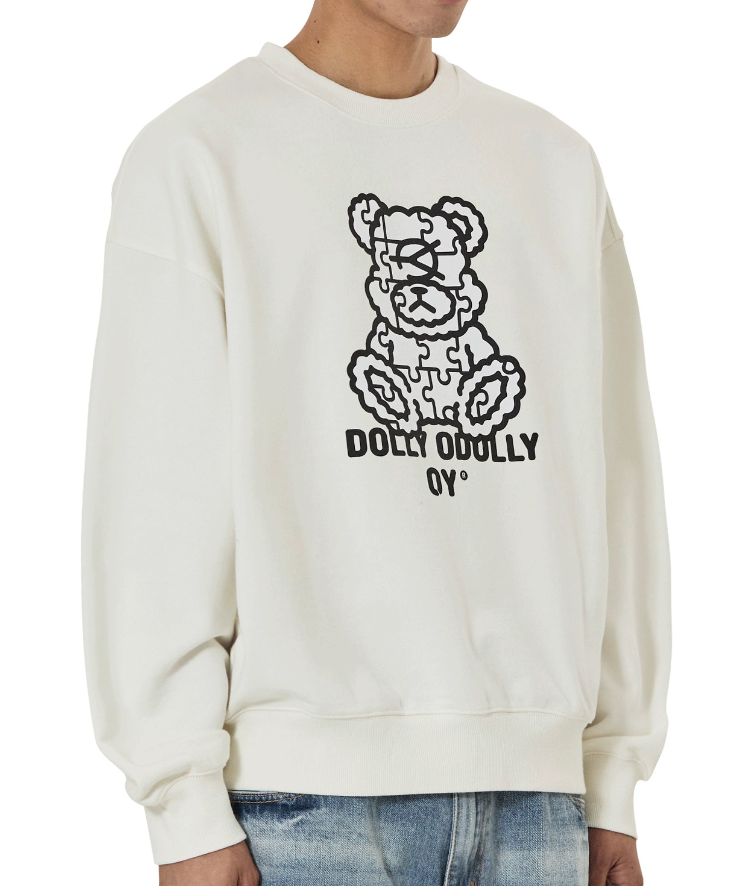 OY/オーワイ』PUZZLE DOLLY CREWNECK/パズルドリー クルーネック OY│A