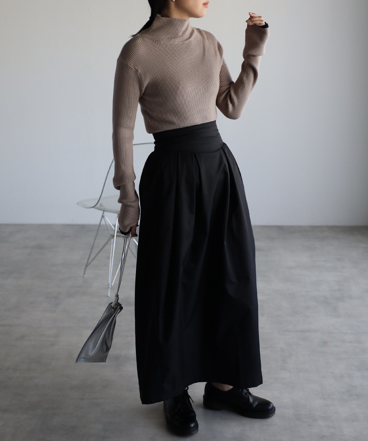 model:162㎝　着用サイズ:FREE