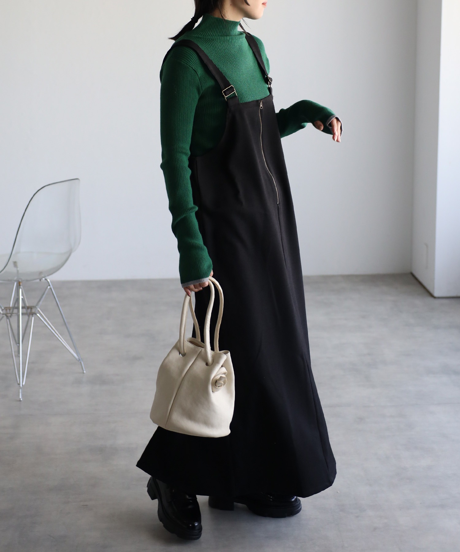 model:162㎝　着用サイズ:FREE