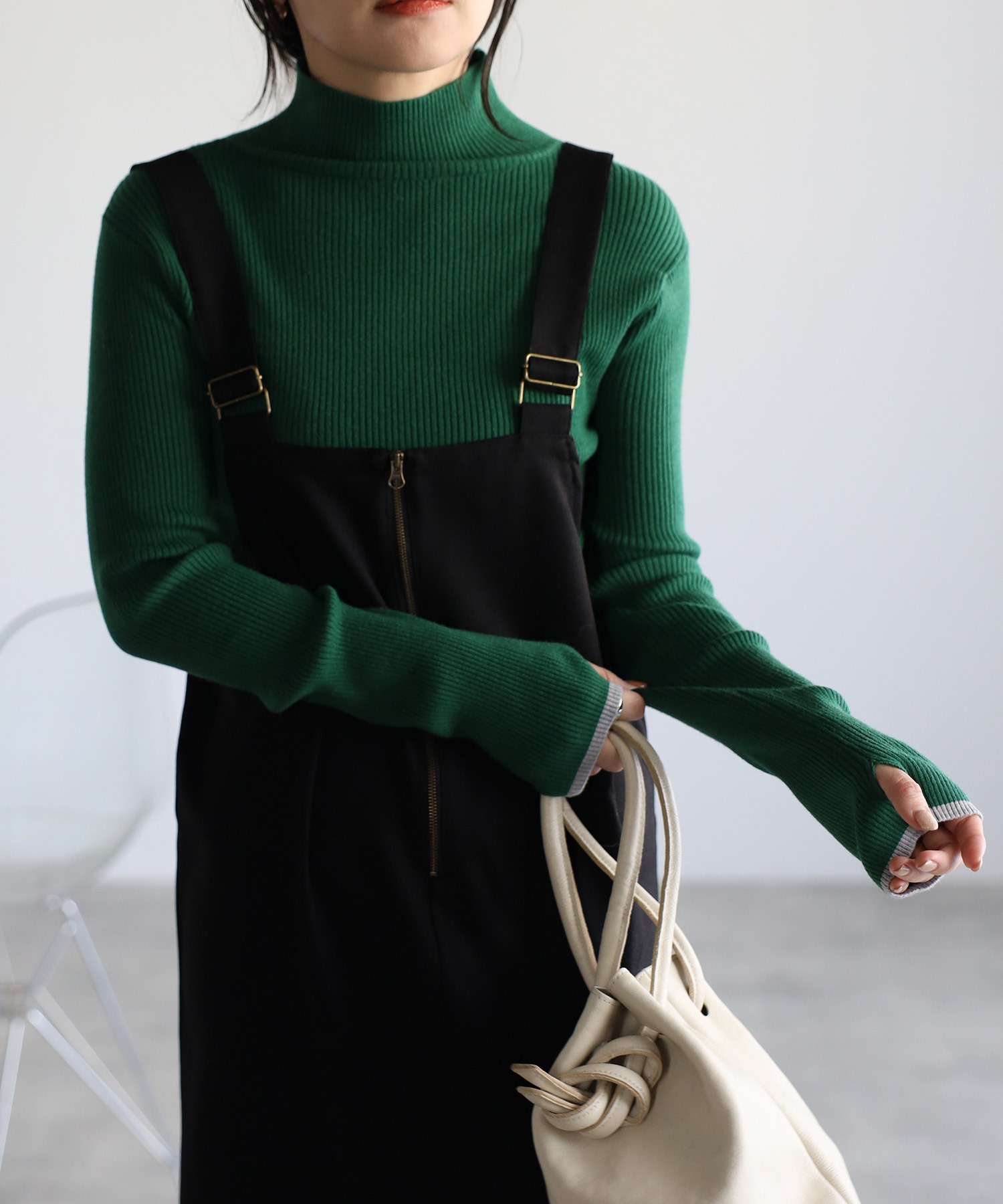 model:162㎝　着用サイズ:FREE