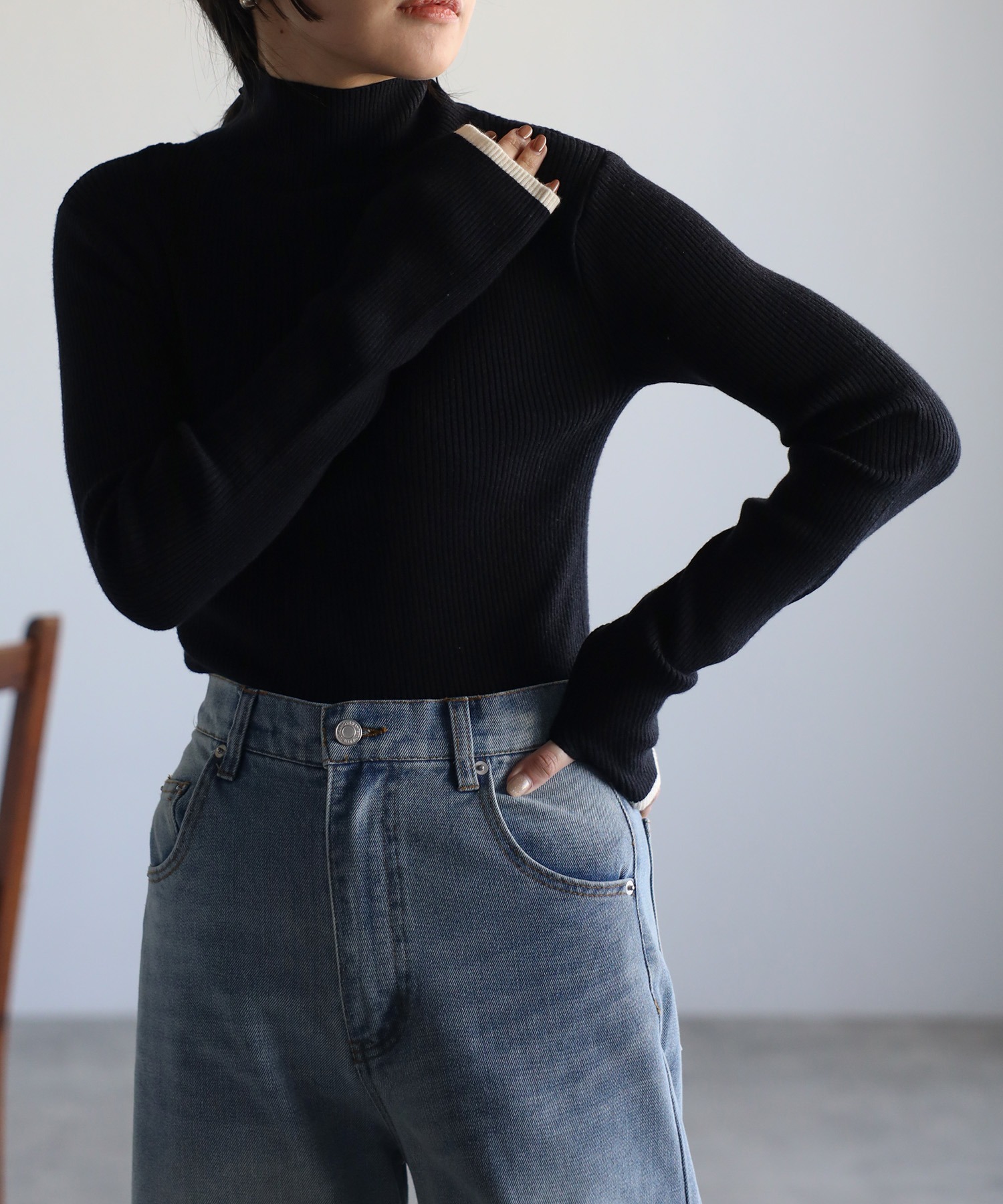 model:162㎝　着用サイズ:FREE