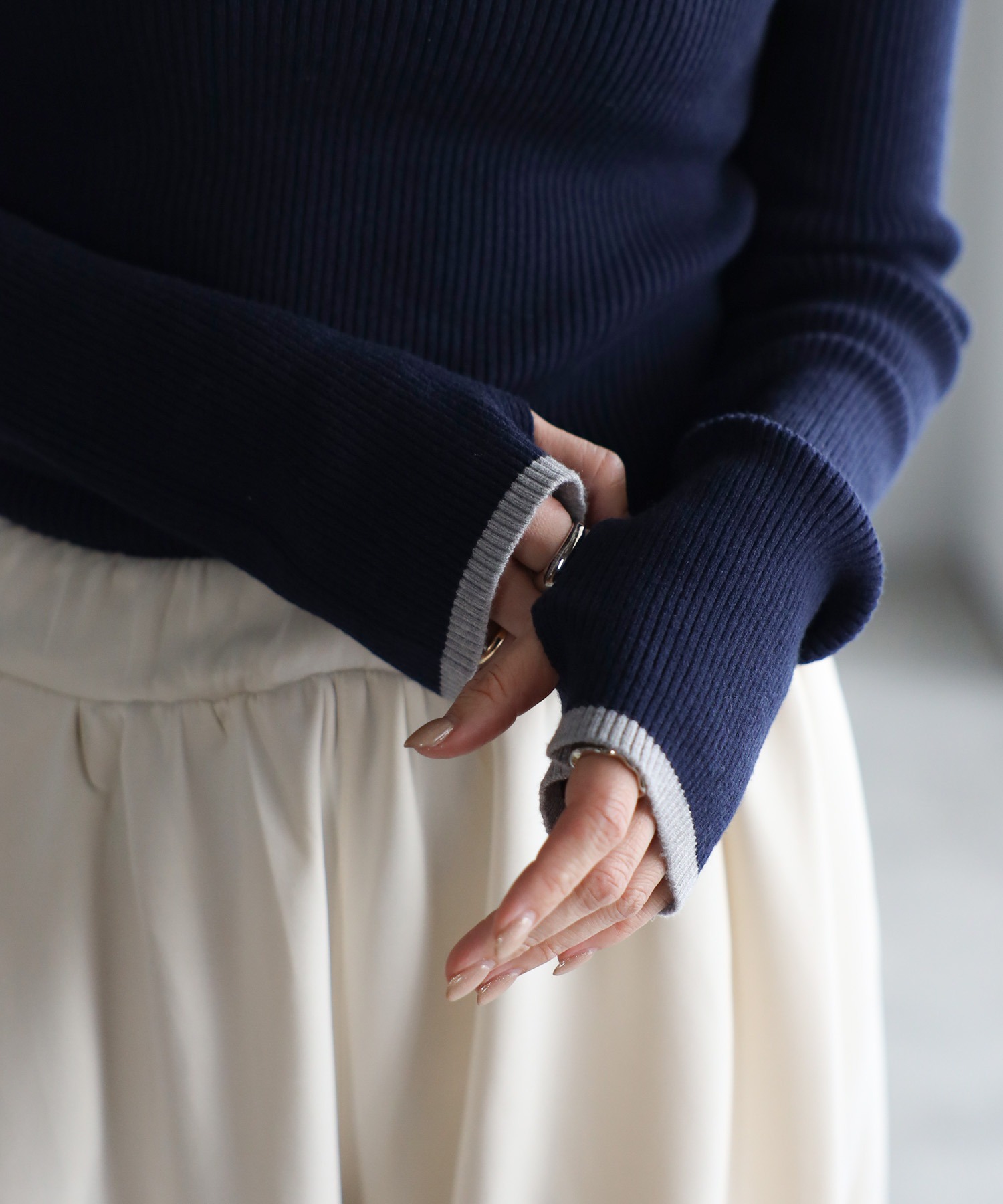 model:162㎝　着用サイズ:FREE
