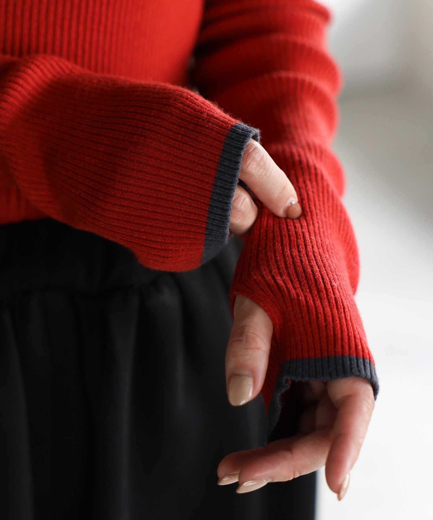 model:162㎝　着用サイズ:FREE
