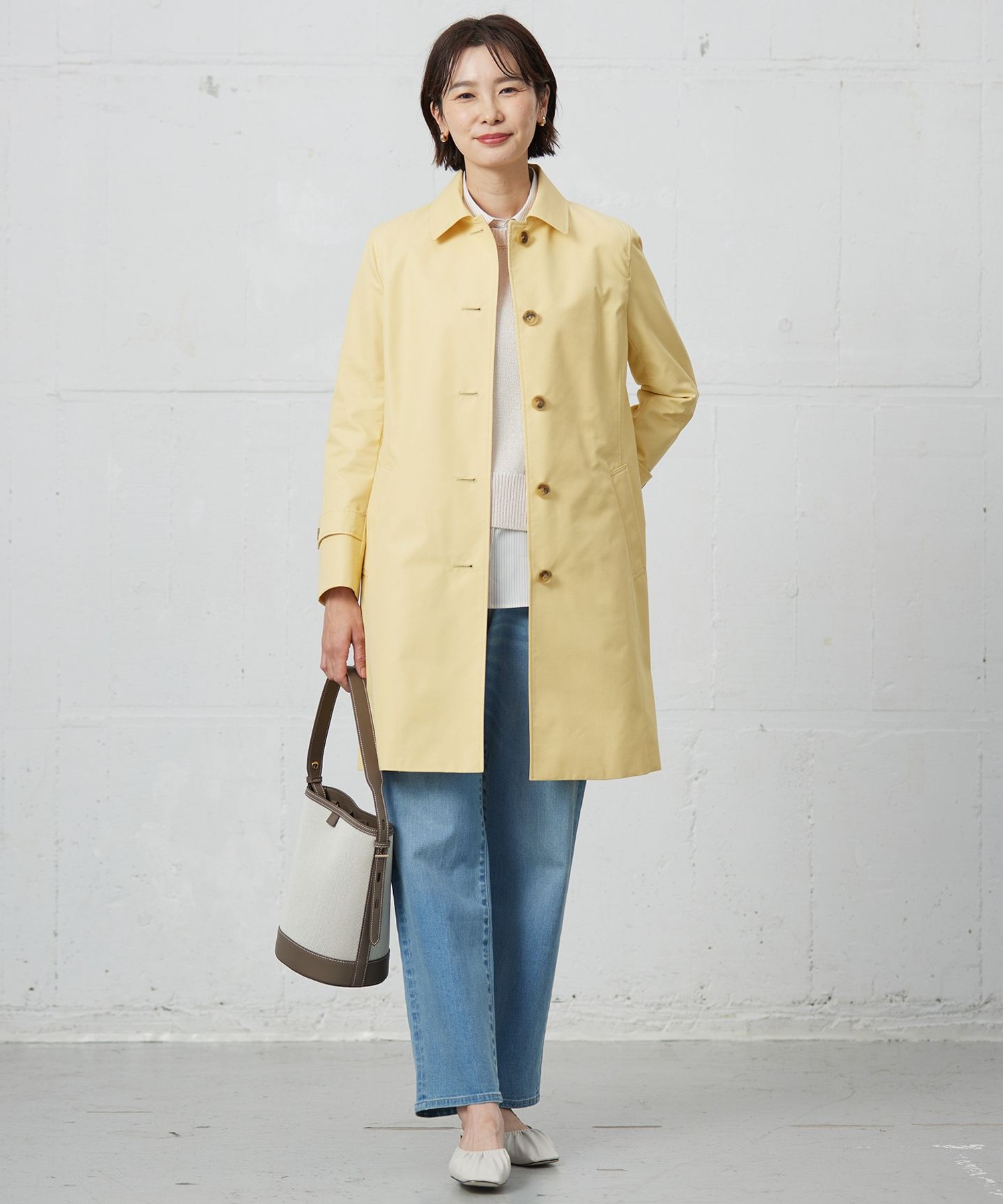 【洗える】Reeves  Shine クルーネック ニット