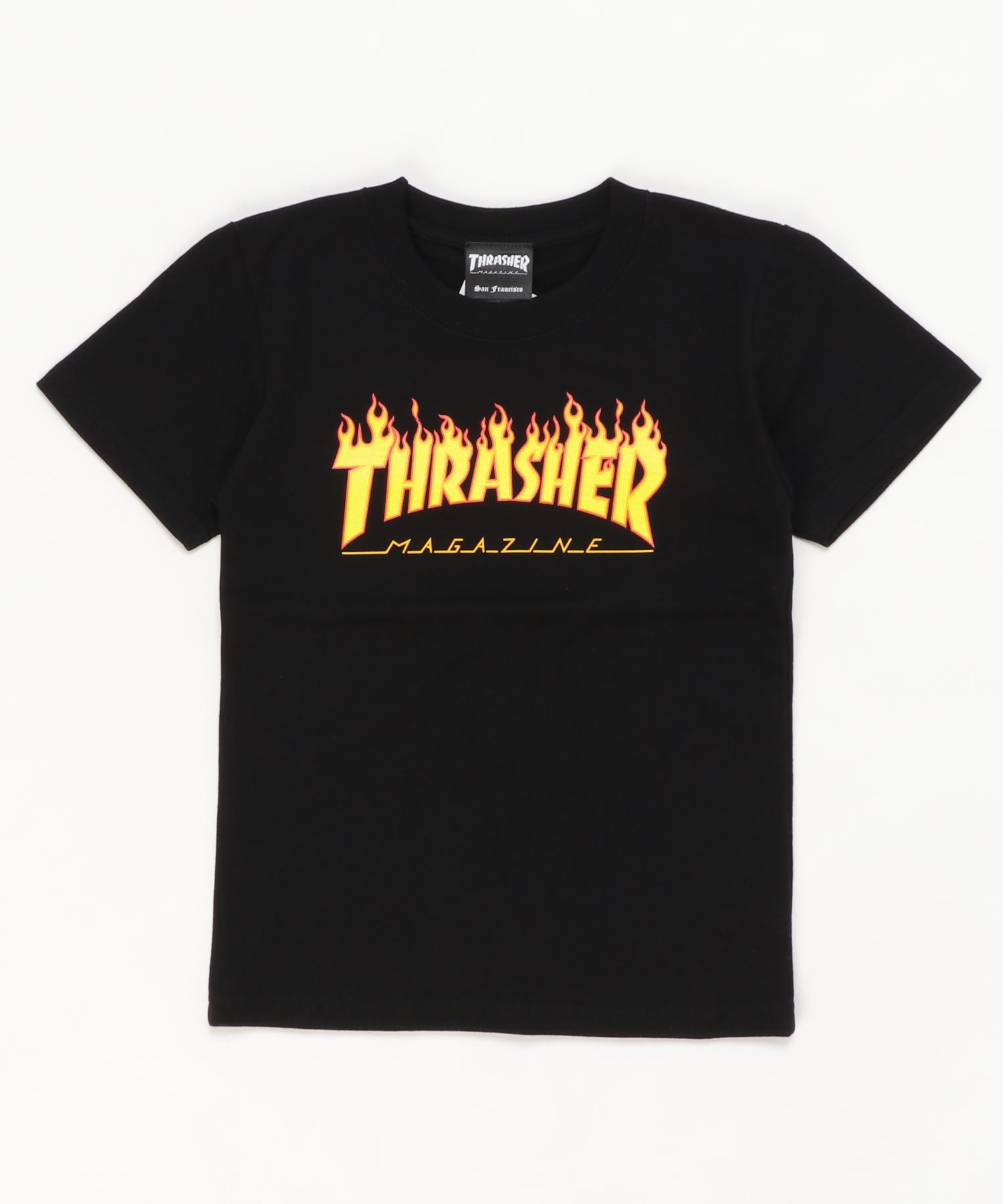 Flame Youth S T Shirts スラッシャー フレイムロゴ 新作 半袖 キッズ Tシャツ