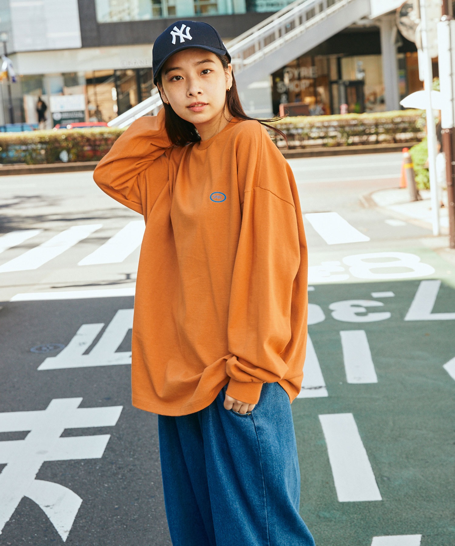 SPOC STORE サークルロゴ SPC ロンT サイズM 即日発送 - Tシャツ