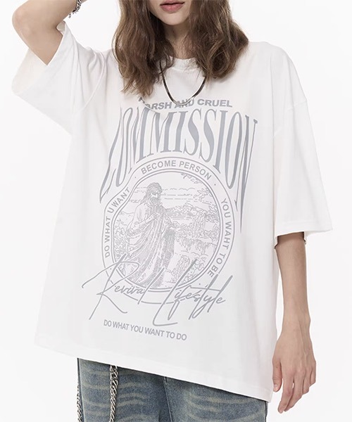 グラフィックプリント Ｔシャツ HC22SS31【Harsh and Cruel】 WESTBOY