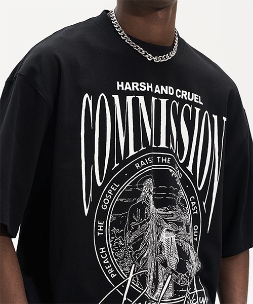 グラフィックプリント Ｔシャツ HC22SS31【Harsh and Cruel】 WESTBOY