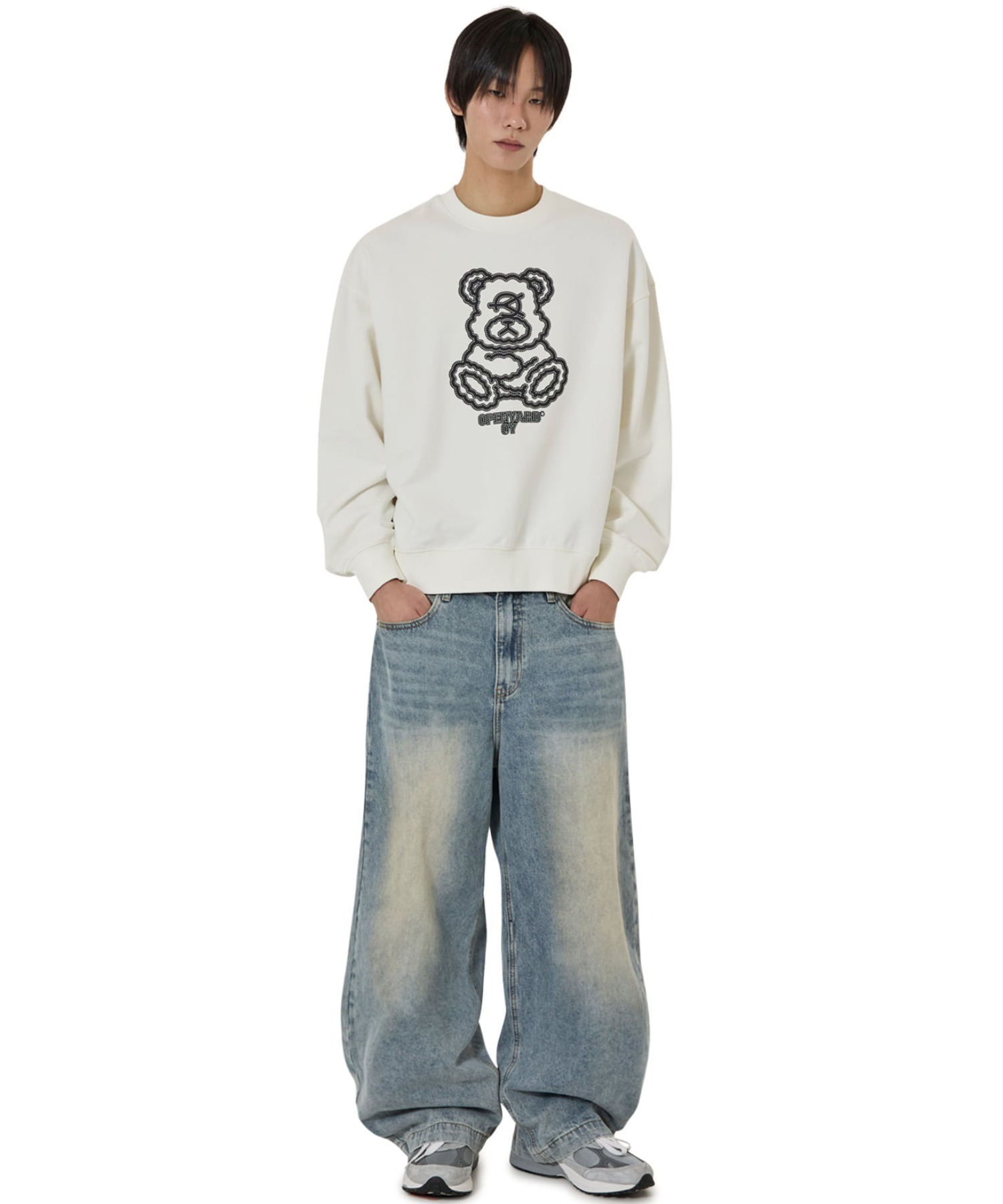 OY/オーワイ』LINEWORK DOLLY CREWNECK/ラインワーク オードリー