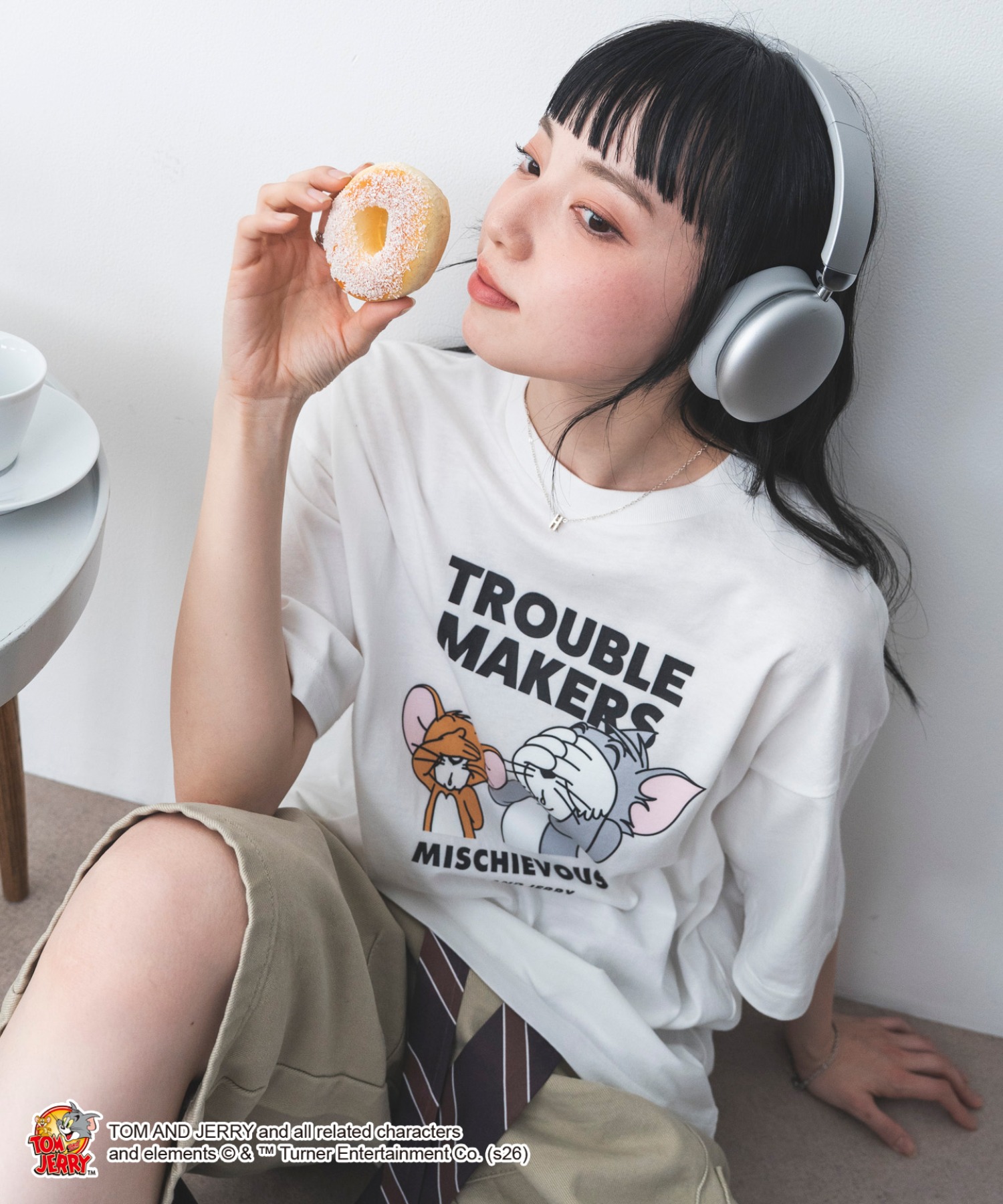 WEGO/【26 весна‑лето новая коллекция】Character Graphic T1