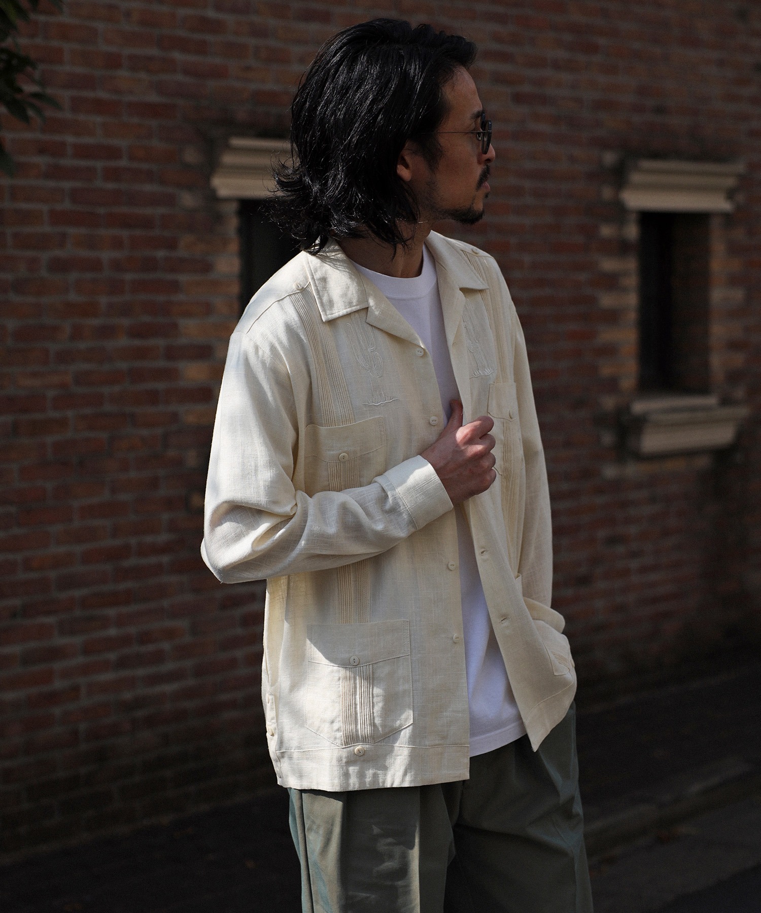 model：H178 着用サイズ：L