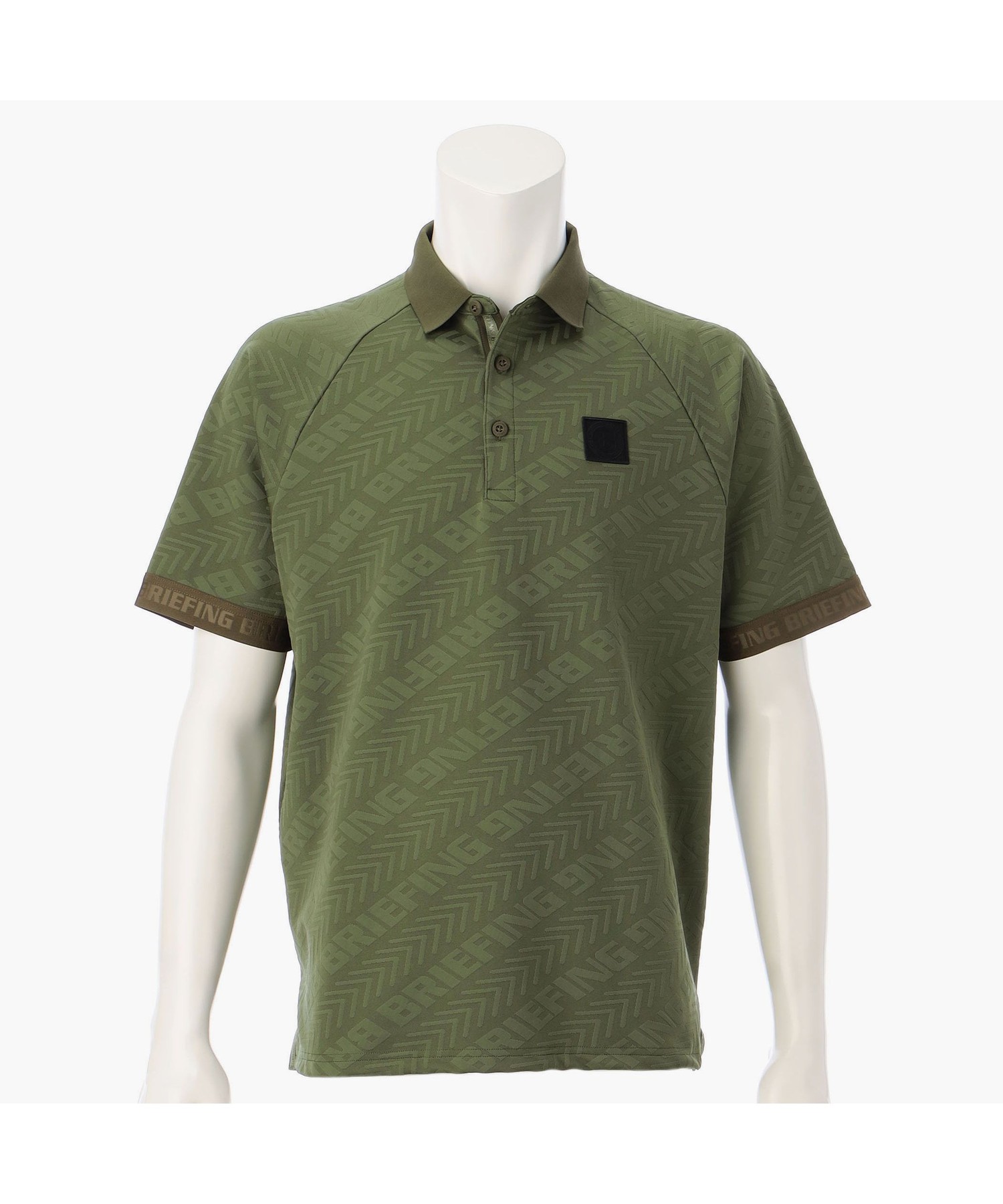 BRIEFING GOLF／ブリーフィングゴルフ】CE MEN'S BIAS LOGO JQ POLO