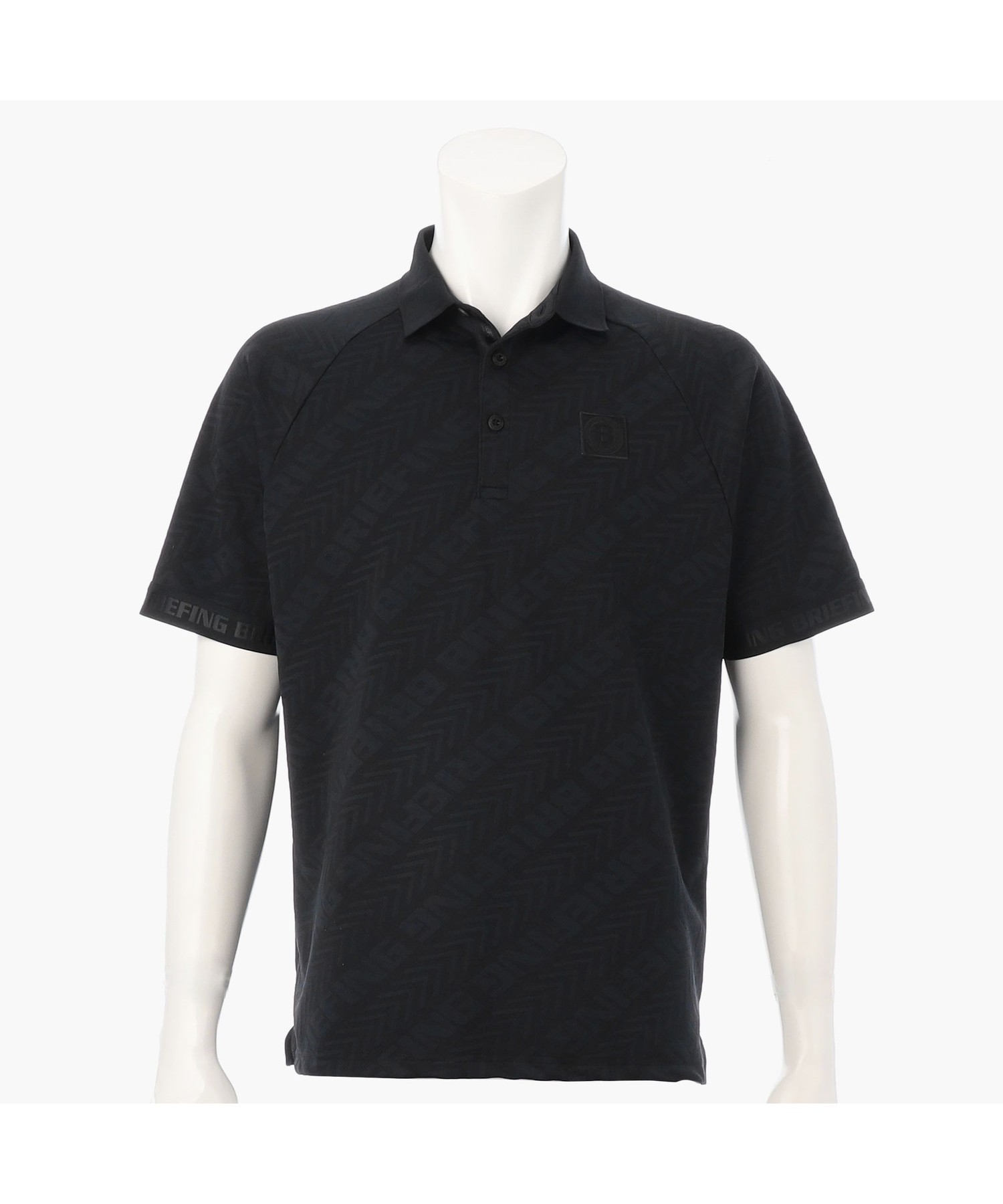 BRIEFING GOLF／ブリーフィングゴルフ】CE MEN'S BIAS LOGO JQ POLO