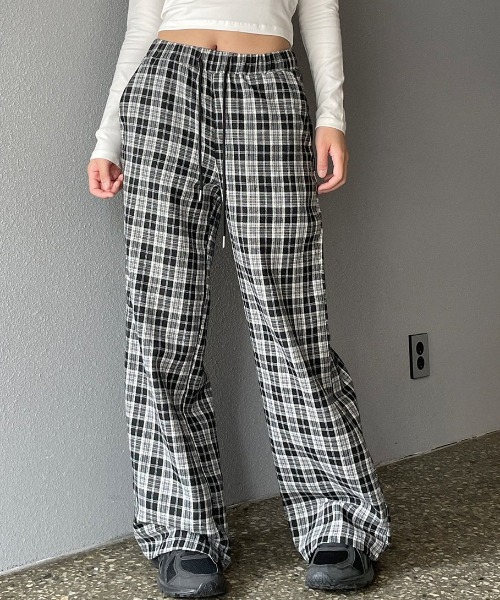 さらに100円引き◆MUAHMUAH◆SOFT WIDE BANDING PANTS muah muah/ムーアムーア』MUAH WIDE COTTON BANDING PANTS