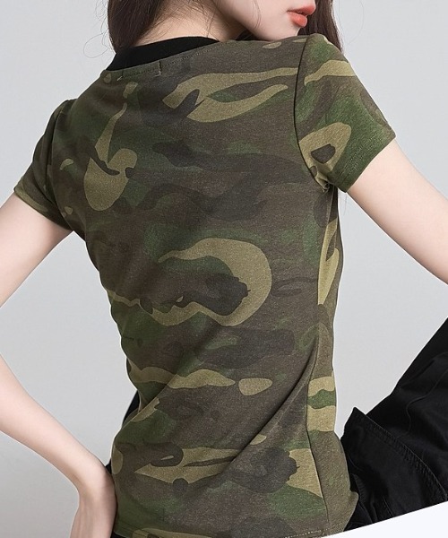 A'GEM/9 × .kom 『.KOM/ドットケーオーエム』 肩パッド入りカモフラ柄V