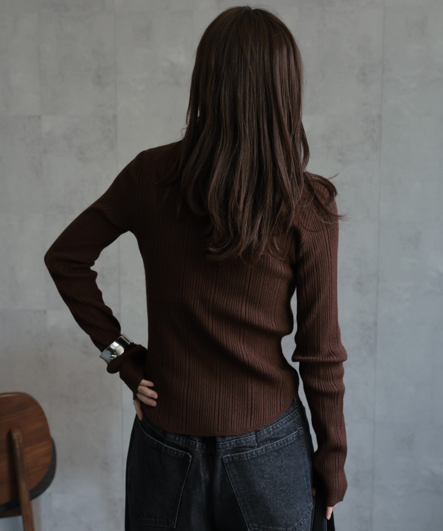 model：156cm 着用サイズ：FREE