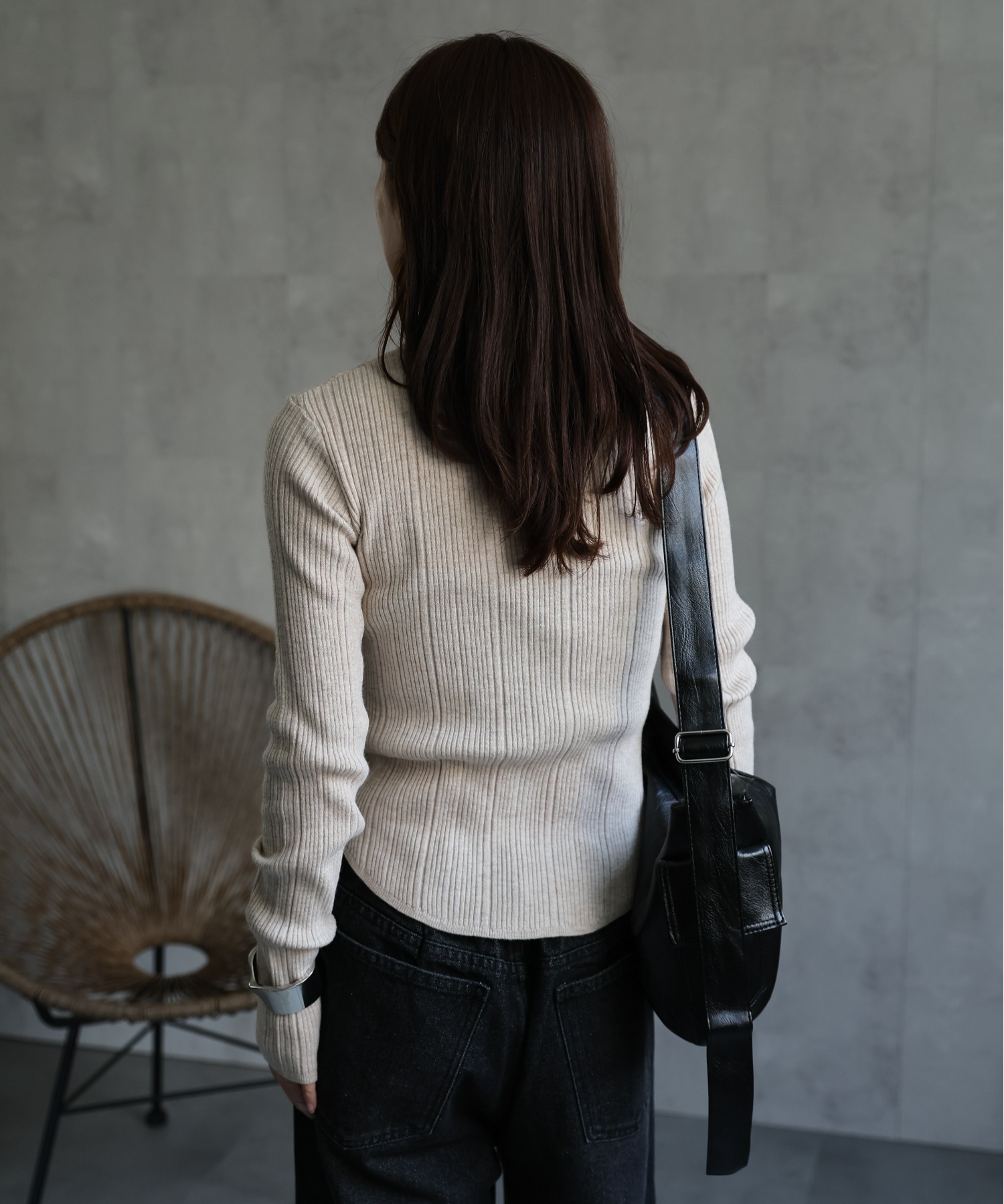model：156cm 着用サイズ：FREE