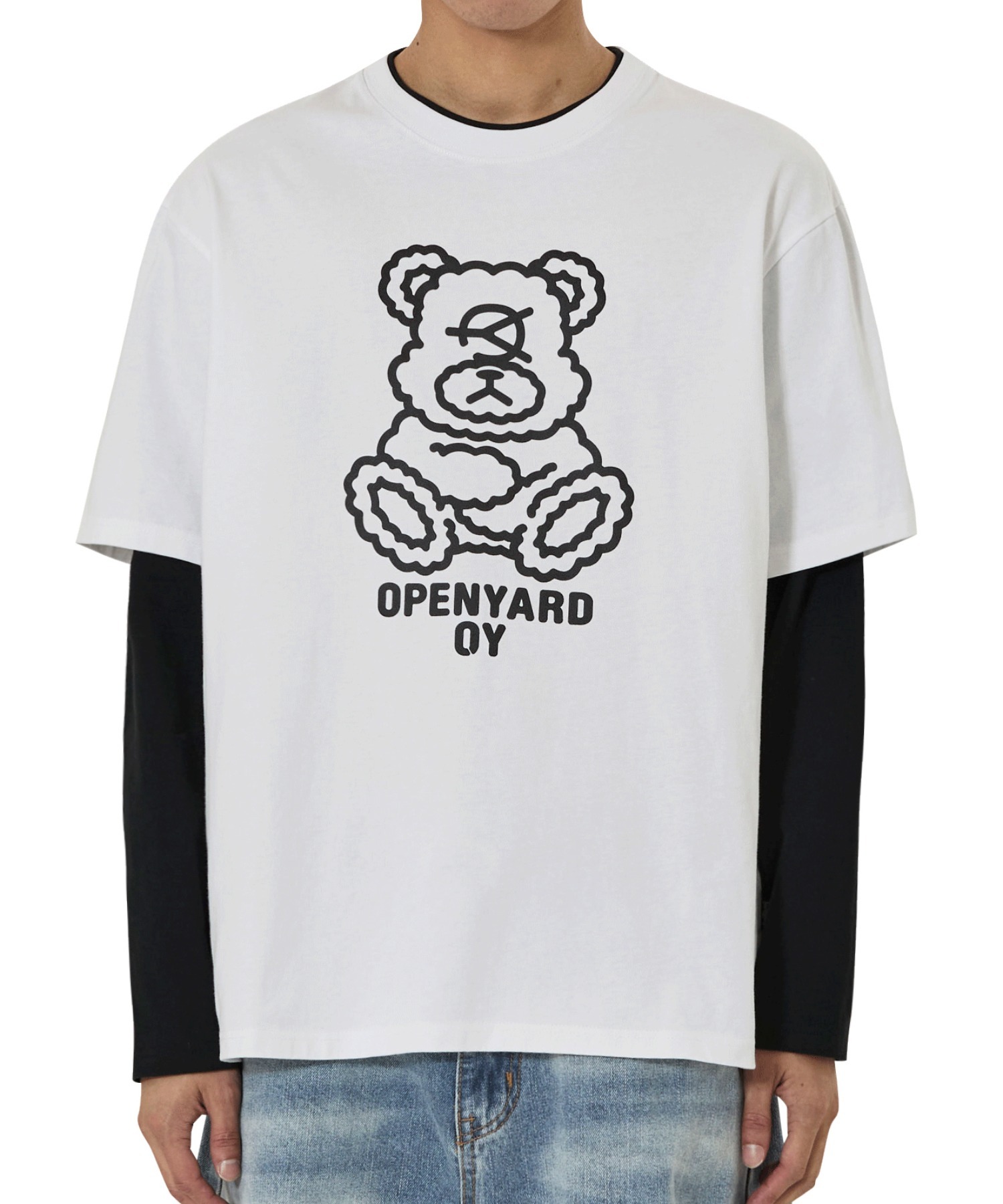 OY/オーワイ』DOLLY LAYERED L/S TEE/ドリーレイヤード長袖Tシャツ OY