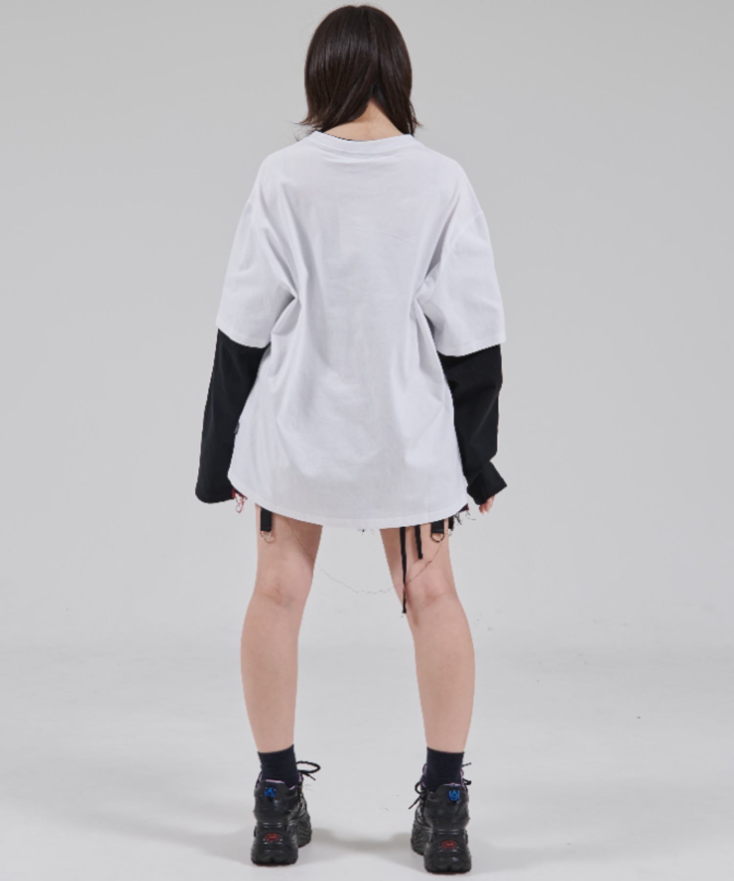 OY/オーワイ』DOLLY LAYERED L/S TEE/ドリーレイヤード長袖Tシャツ OY