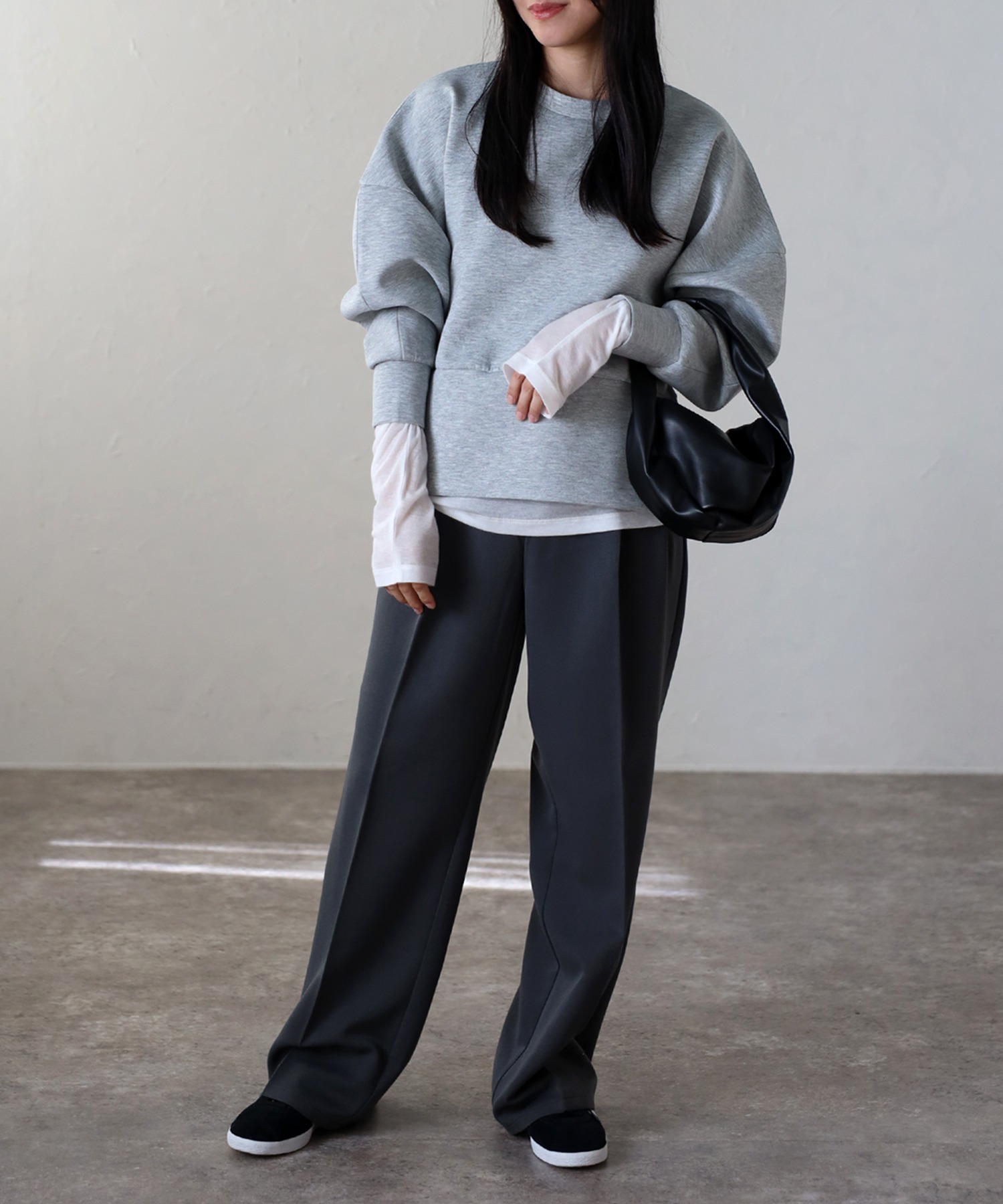 model：H157 着用サイズ：WOMENS