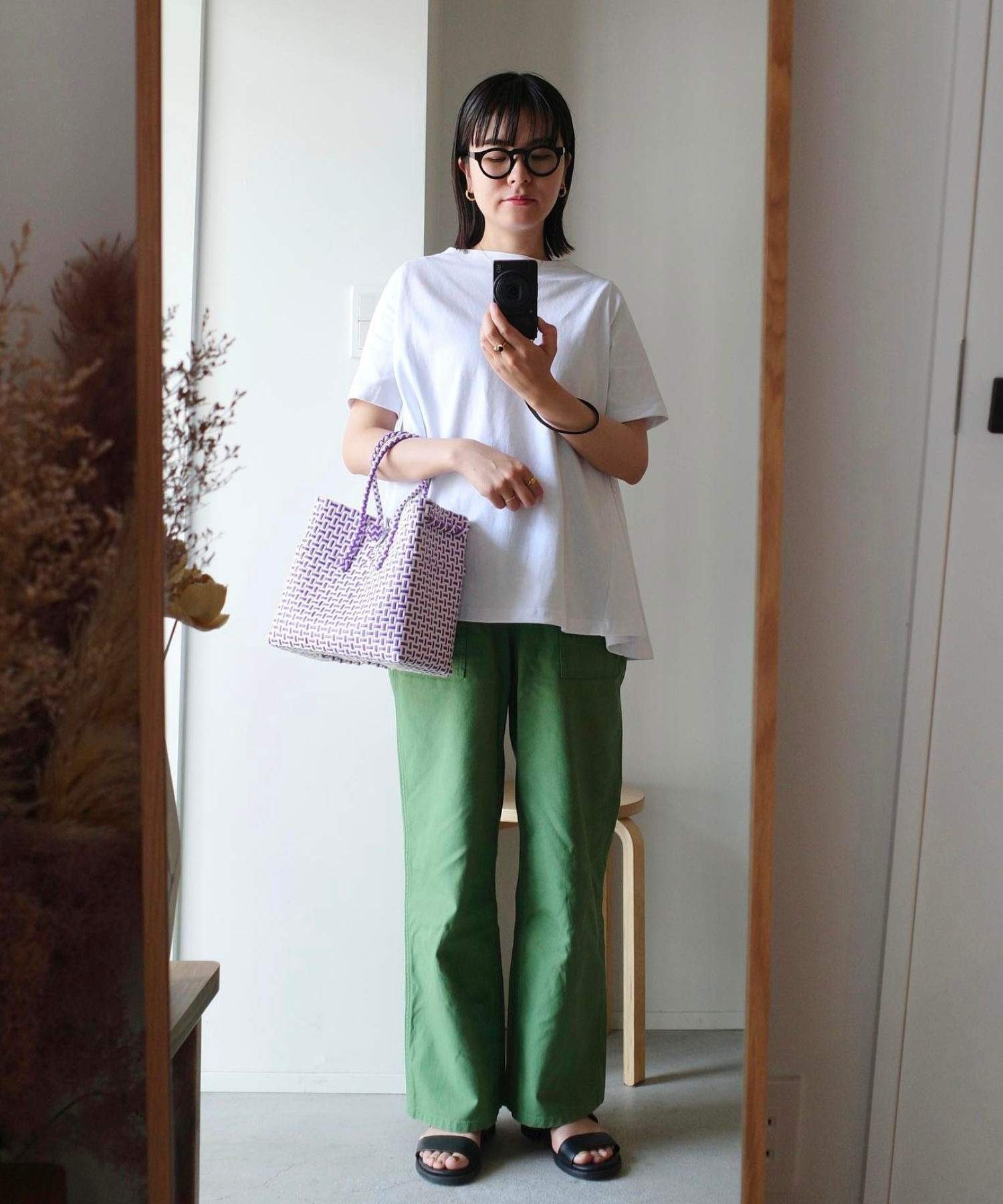 model：H158 着用サイズ：FREE