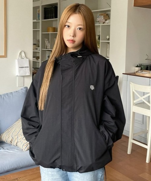 ジャケット・アウター Miha A'GEM/9 × .kom 『muah muah/ムーアムーア』 LOGO PLACKET