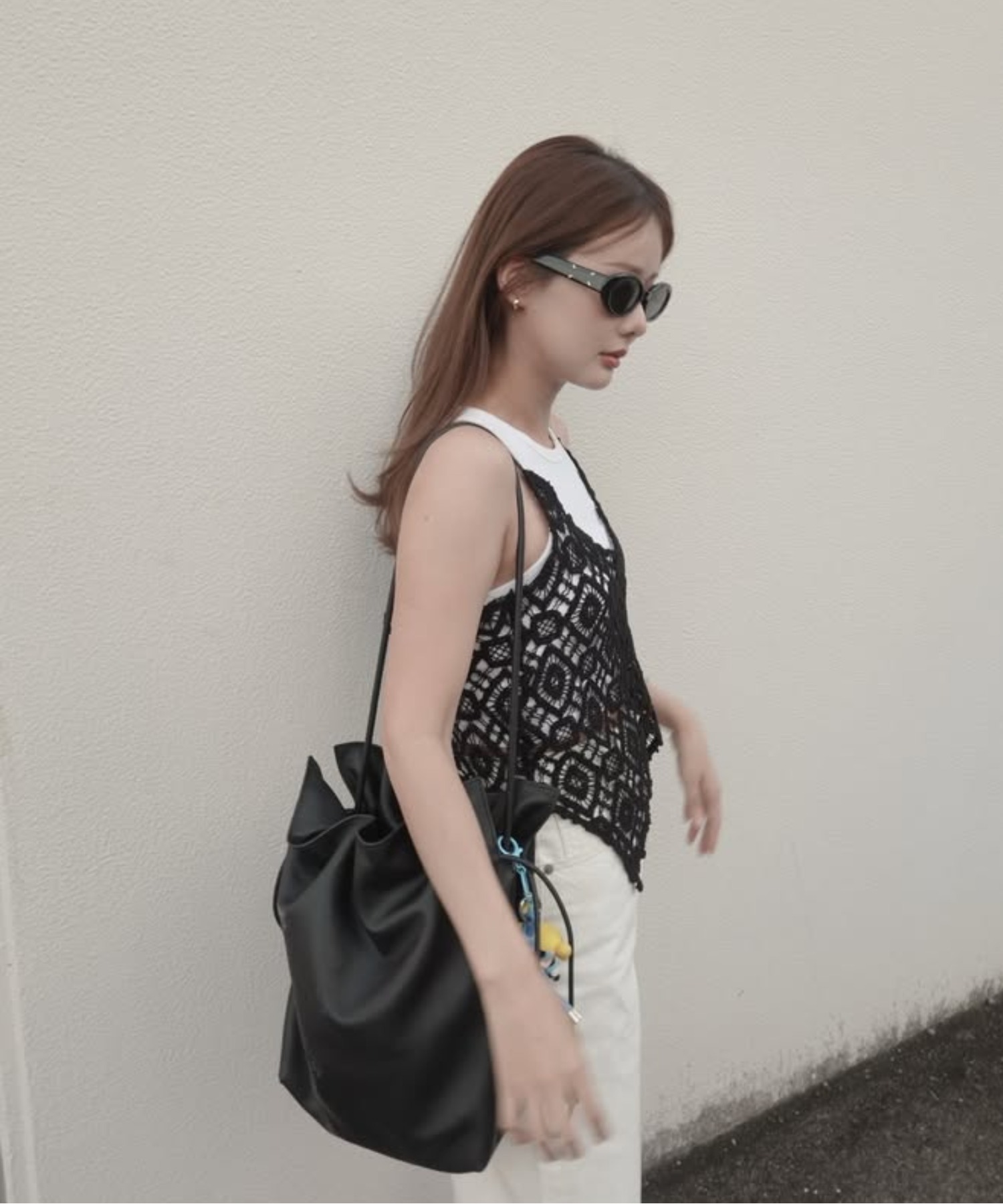 model：H158 着用サイズ：FREE