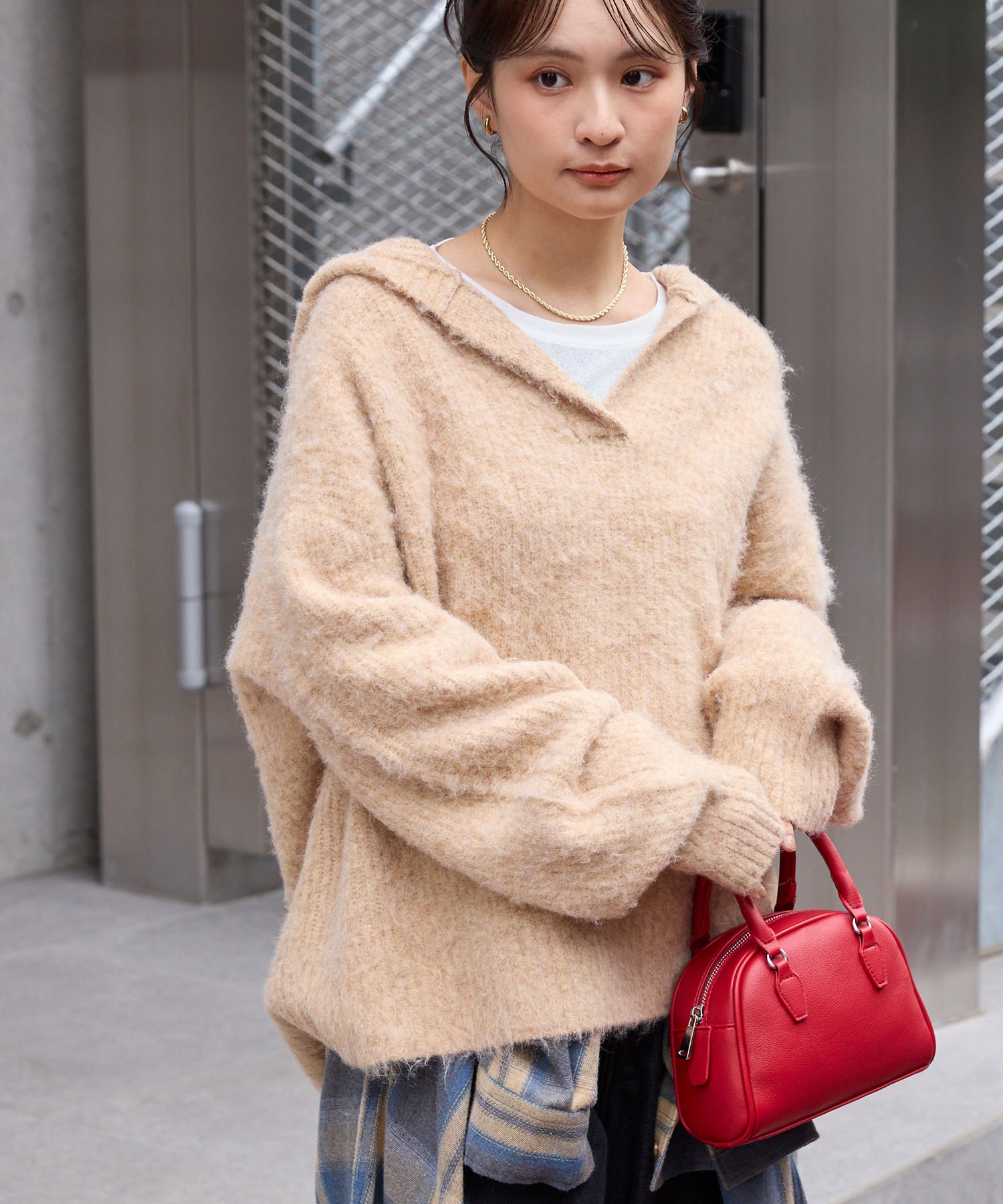 yumekaikisen　ZANONE 5Gウール スキッパー ニット yumekaikisen様専用 ZANONE 5Gウール スキッパー ニット