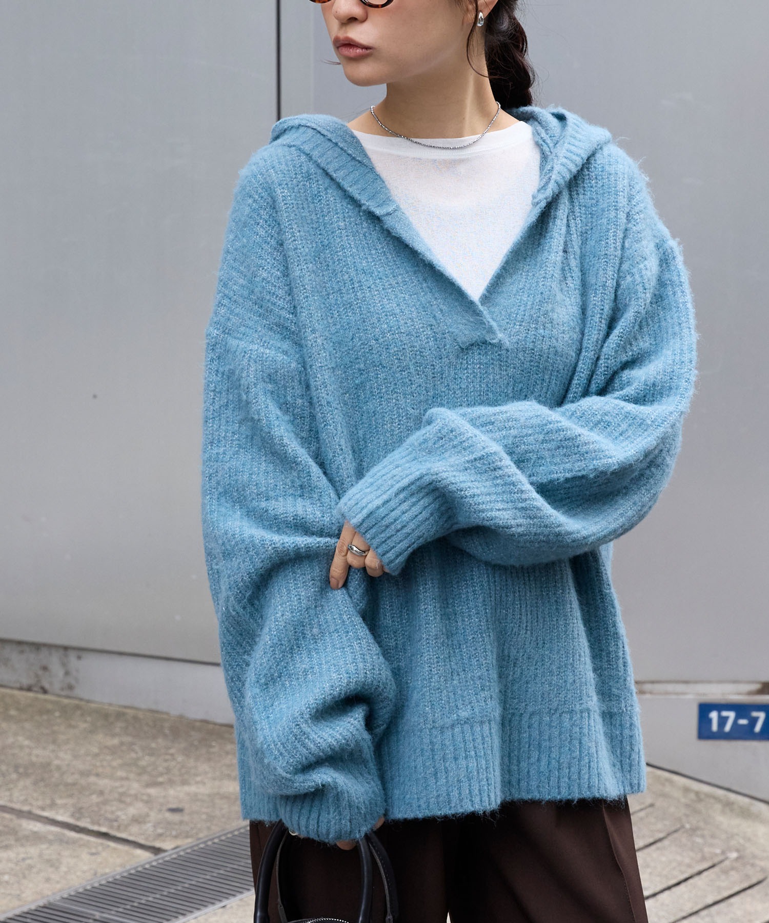 Chaos 美品 ブルーフォックススキッパーニット Chaos 美品 ブルーフォックススキッパーニット 【公式通販】