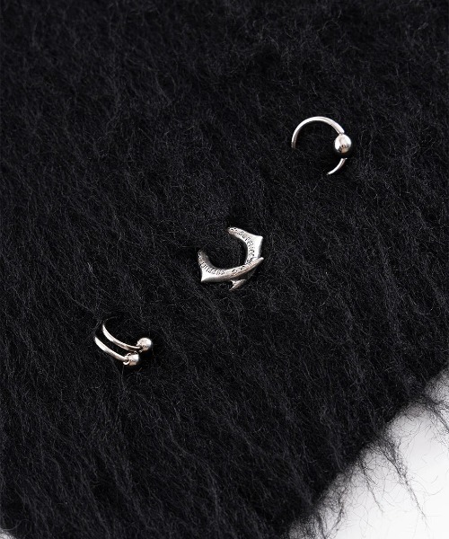 A'GEM/9 × .kom 『SUPPLIER/サプライヤー』 TRIBAL CROSS PIERCED