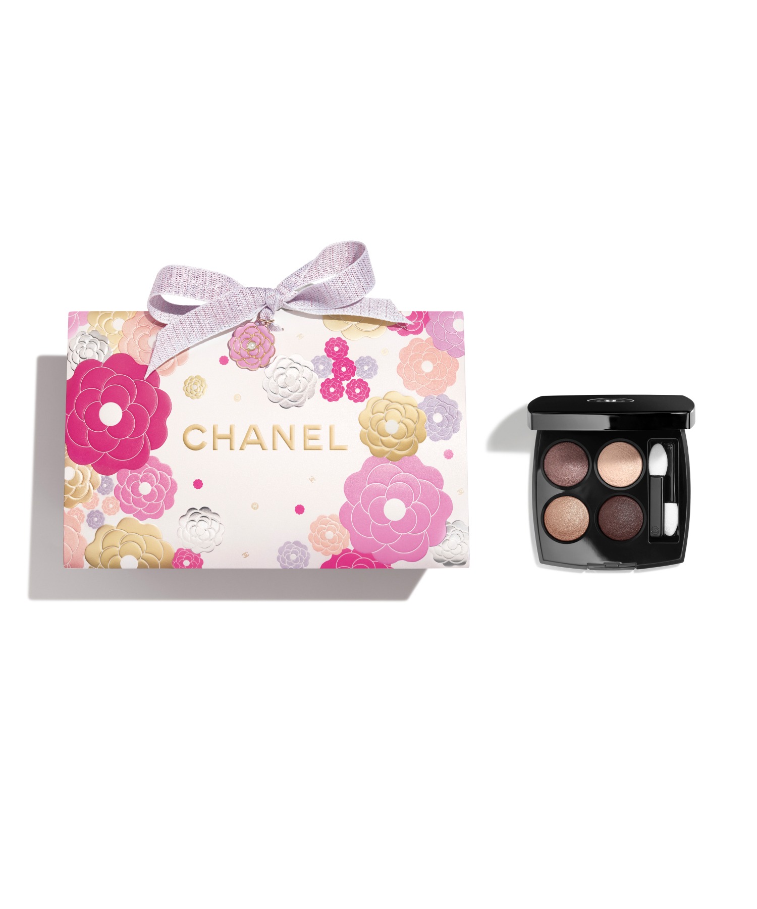 シャネル限定 アイシャドウ 紙袋付き レ キャトル オンブル（限定ラッピング）（アイシャドウ）｜CHANEL