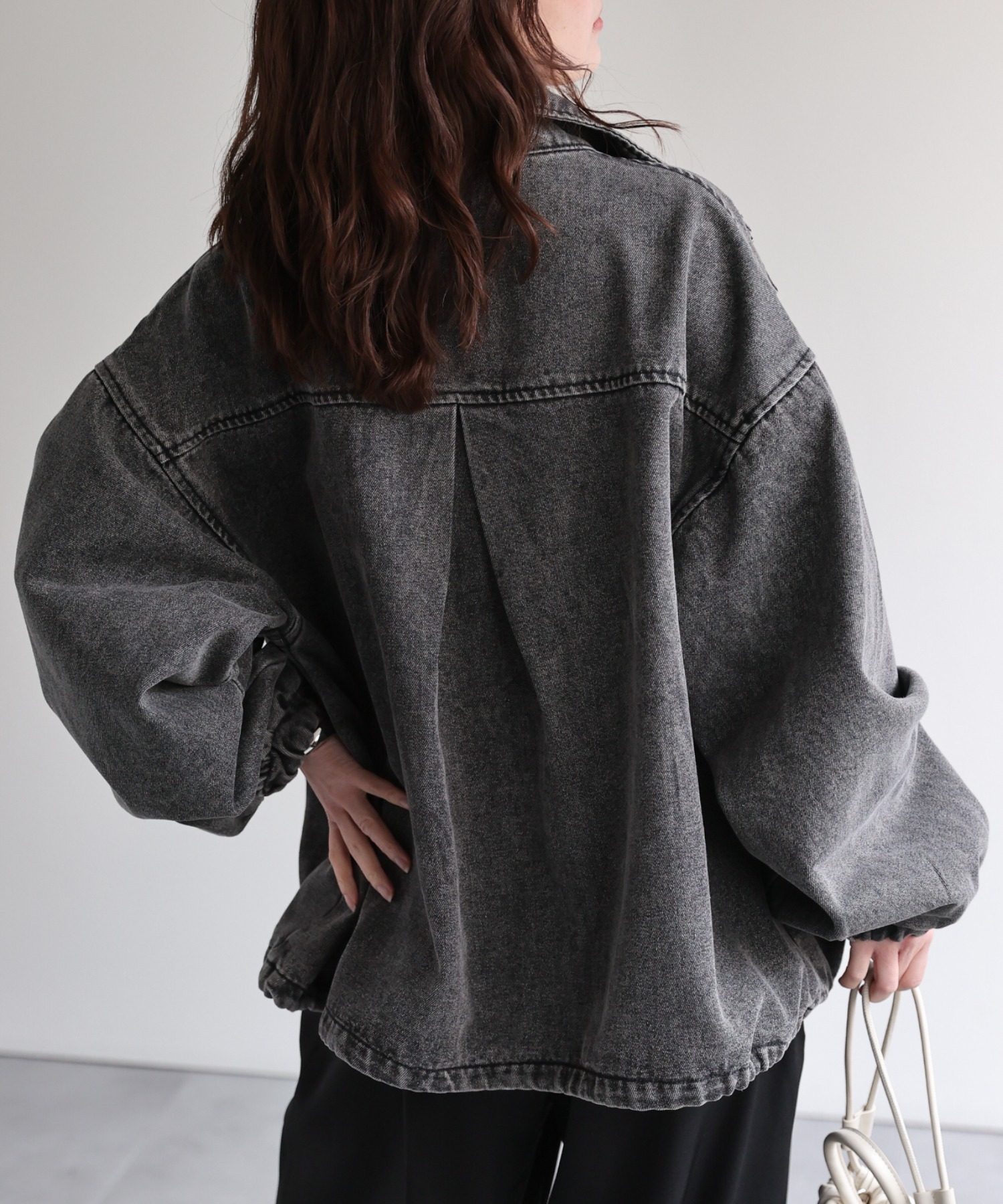 model：156cm　着用サイズ：FREE