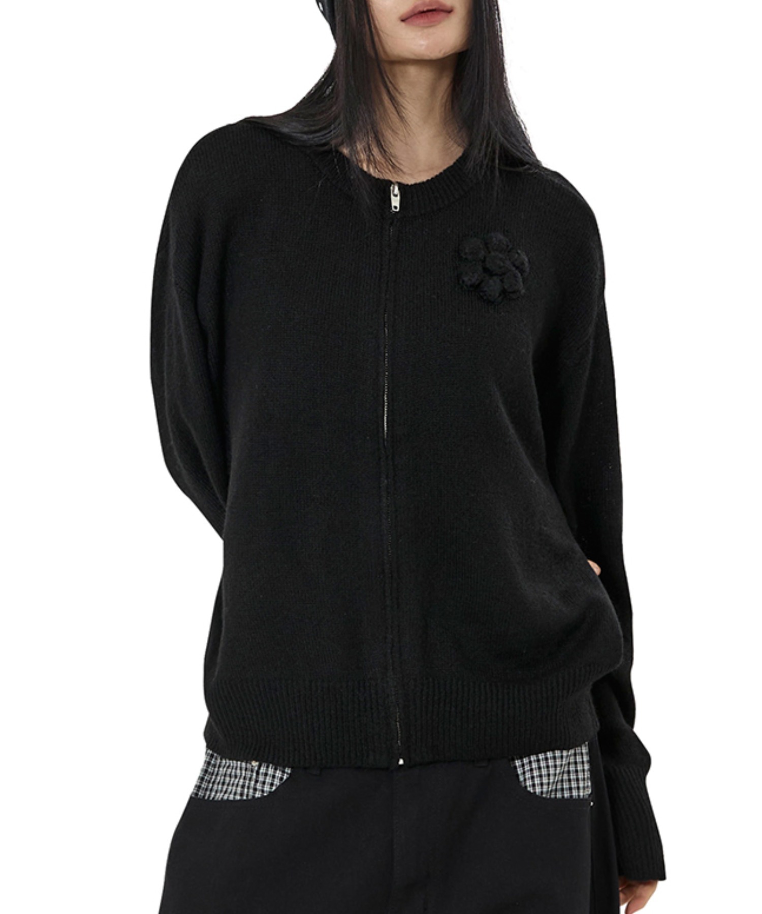 フラワー・ガーデニング corsage no.766 axes femme｜フラワーガーデン刺繍カーディガン | Rakuten