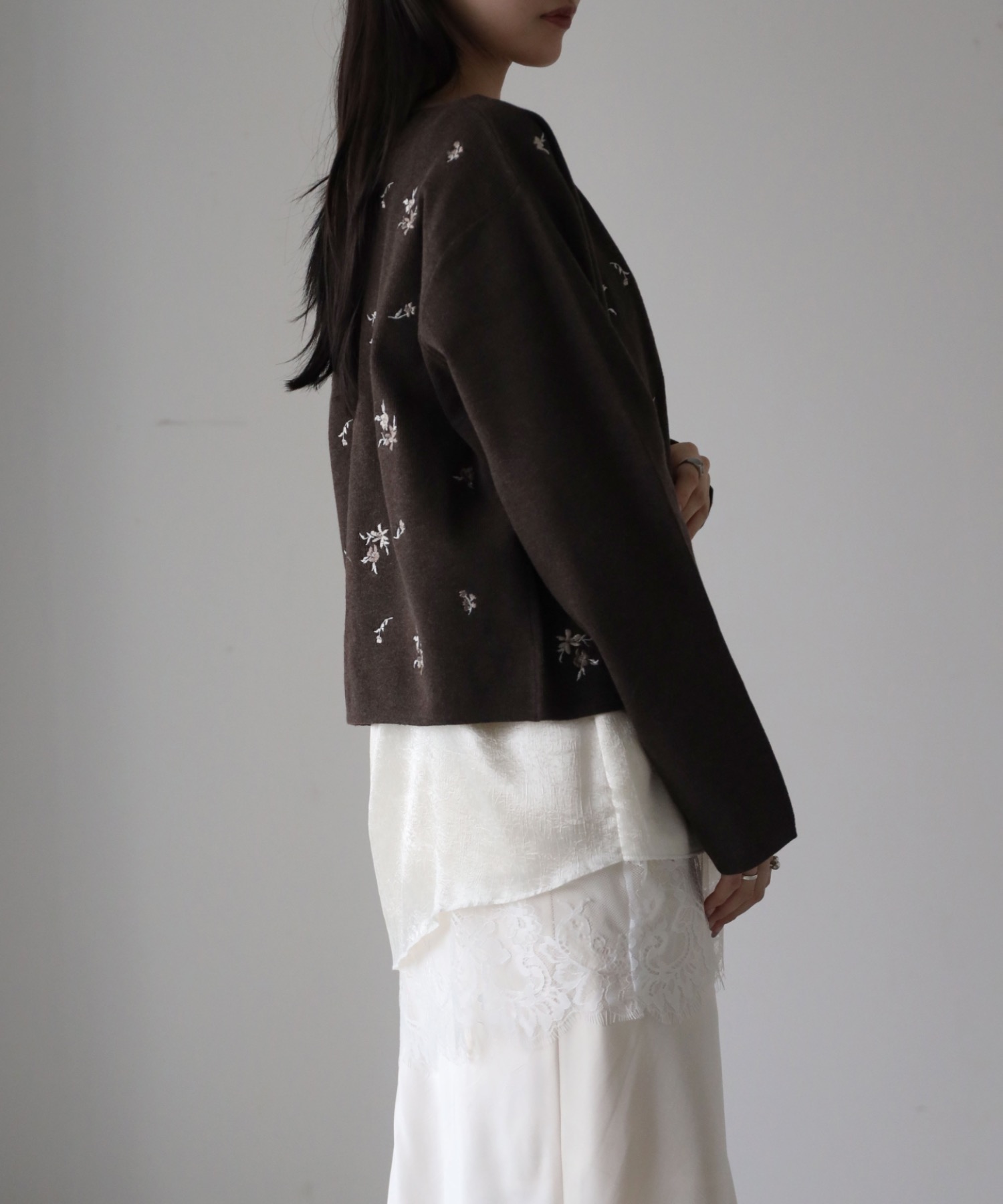 model：164cm. 着用サイズ：FREE