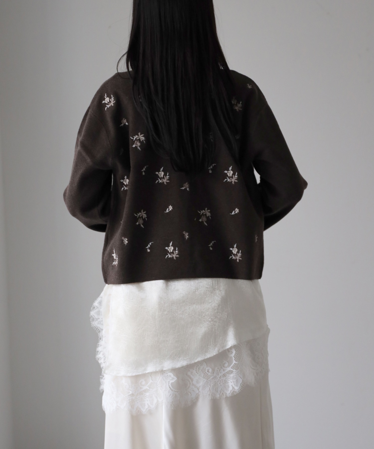 model：164cm. 着用サイズ：FREE