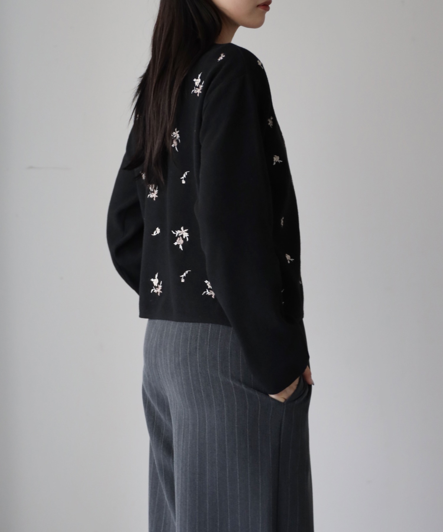 model：164cm. 着用サイズ：FREE