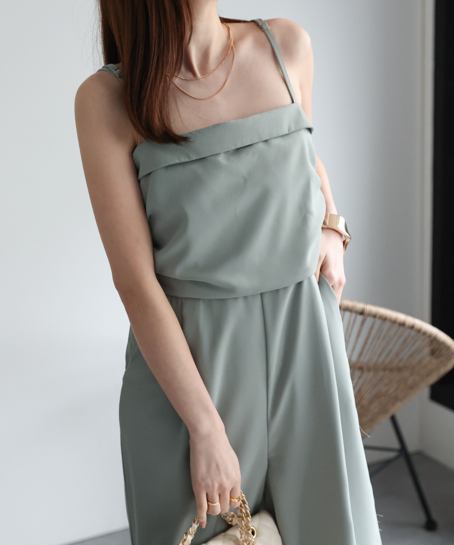 model：162㎝着用サイズ：F
