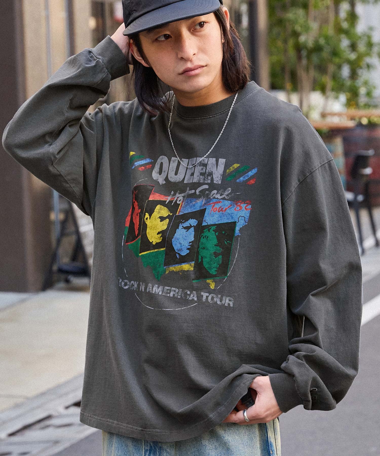 QEEN バンドTシャツ Sサイズ ブラック 状態良好 - トップス