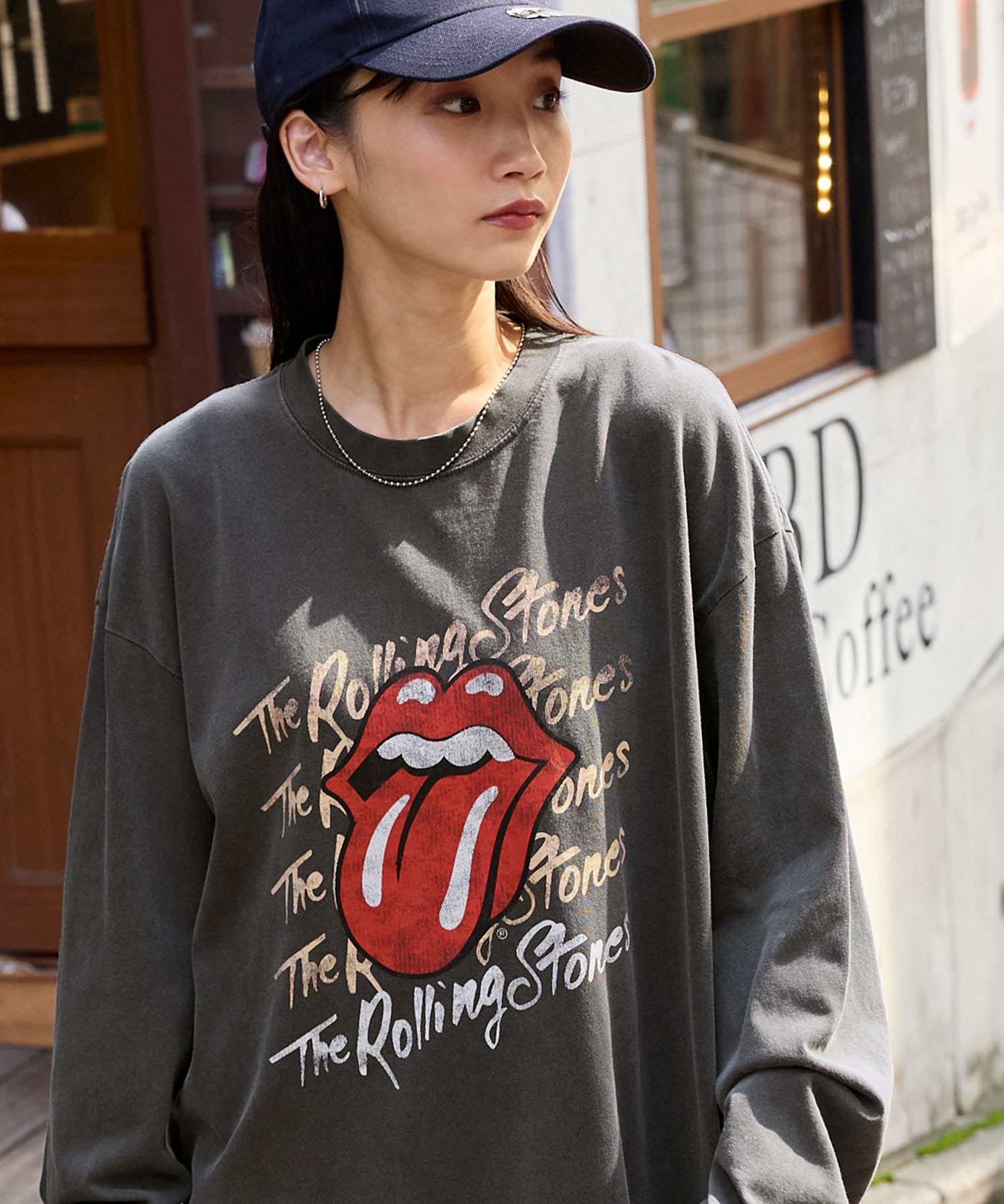 QUEEN/KISS/Slipknot/The Rolling Stones】別注ヴィンテージライク ロックプリントピグメント加工 長袖Tシャツ  MONO-MART│MONO-MART [モノマート] 公式オンラインストア