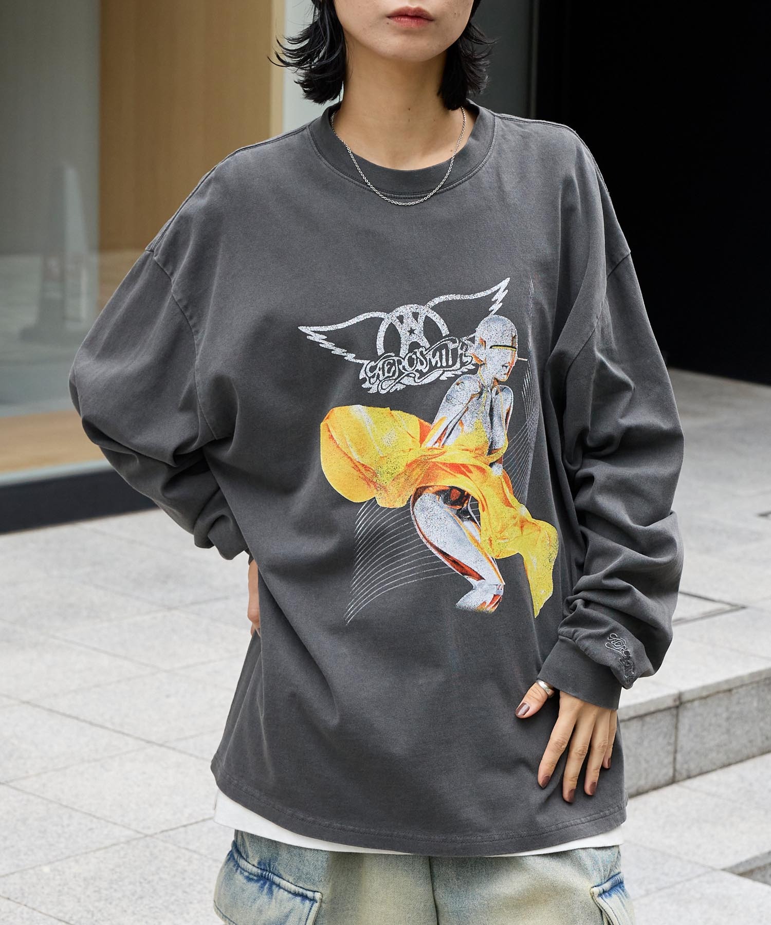 KISS/The Rolling Stones/Aerosmith/The Who】別注ヴィンテージライク