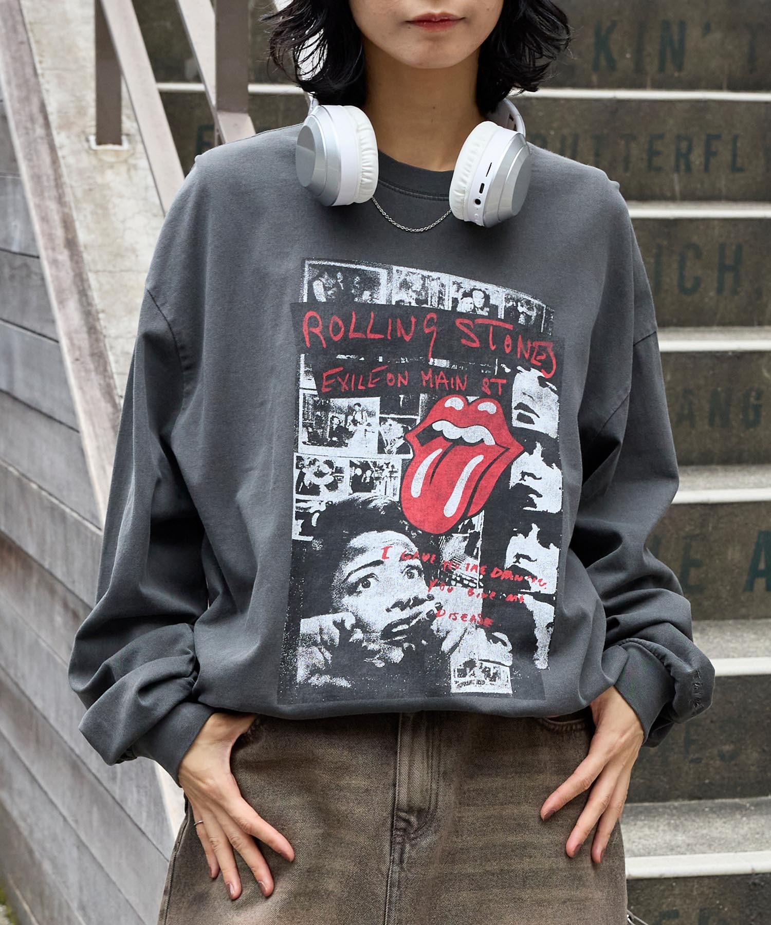 KISS/The Rolling Stones/Aerosmith/The Who】別注ヴィンテージライク