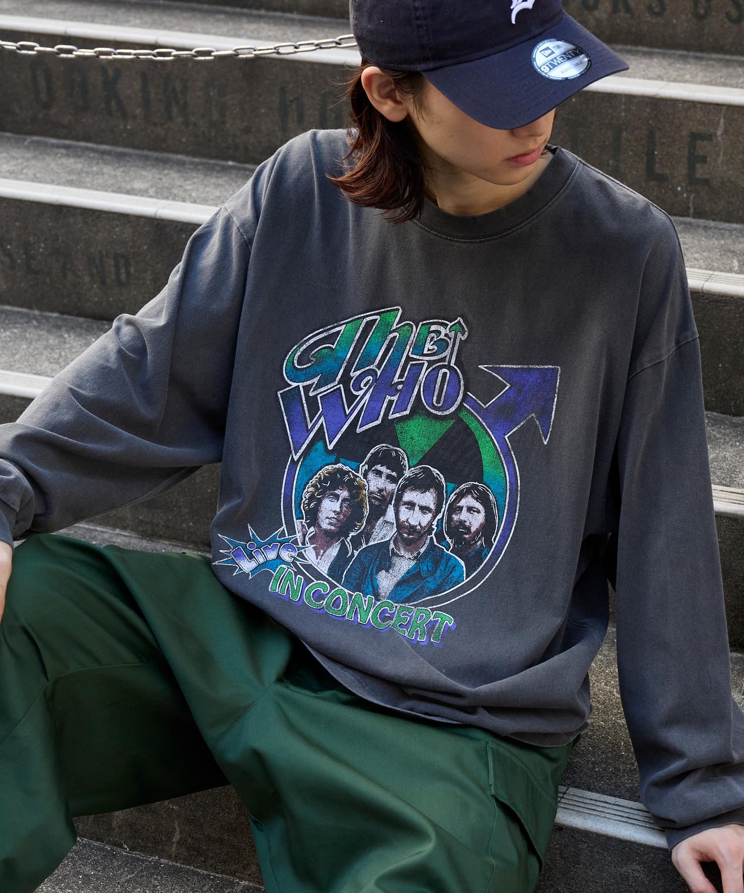 KISS/The Rolling Stones/Aerosmith/The Who】別注ヴィンテージライク