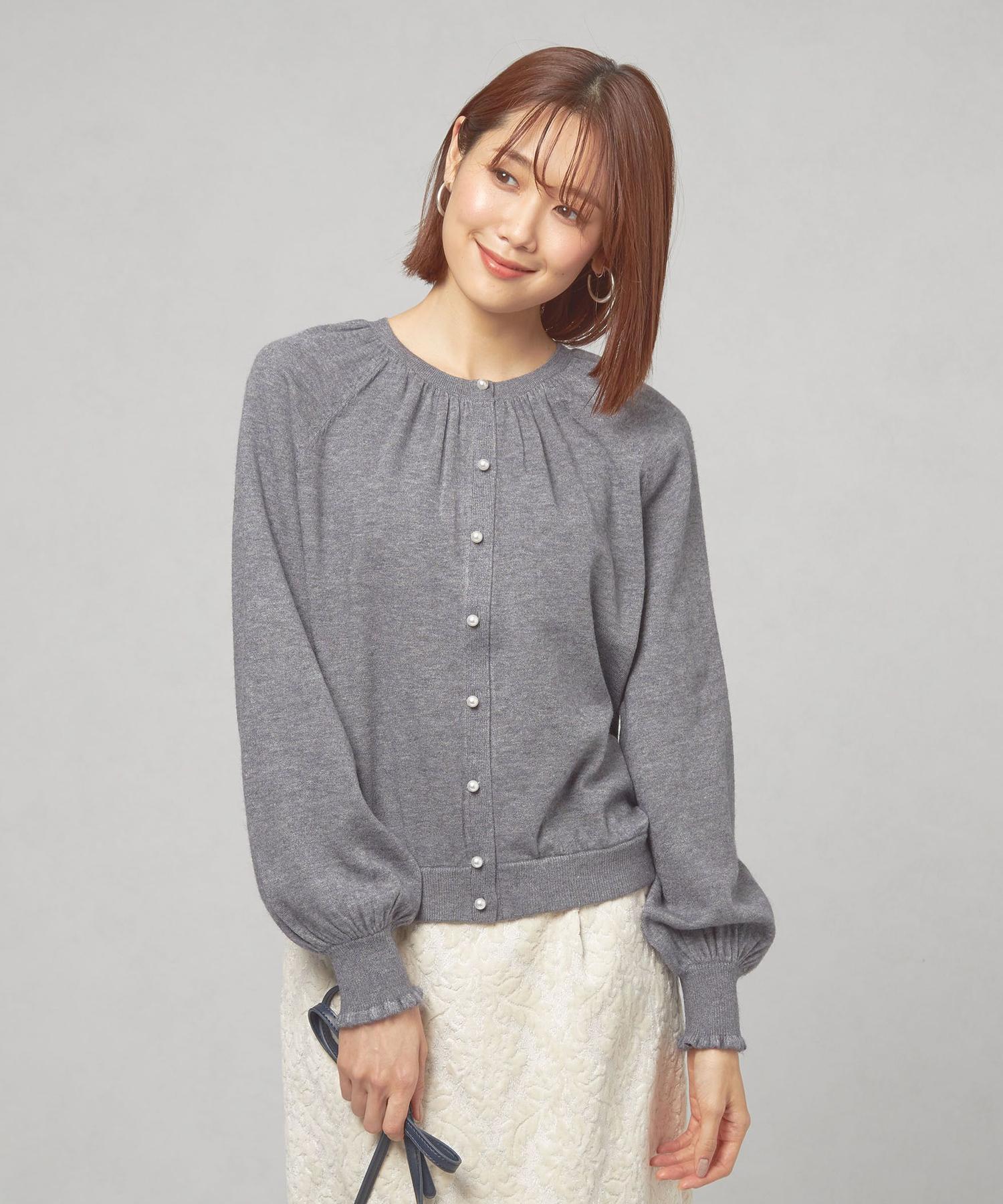 【美品】UBCB ファンシー ニット カーディガン 美品】【United Arrows】UBCB ファンシー ニット カーディガン