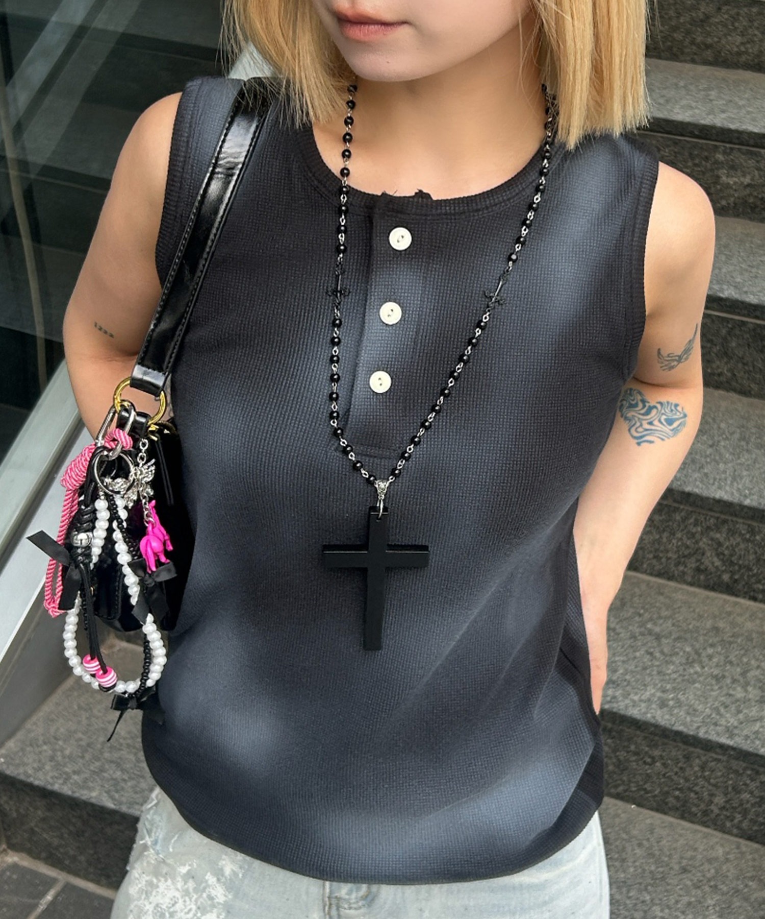 A'GEM/9 × .kom 『.KOM/ドットケーオーエム』 ロザリオクロス