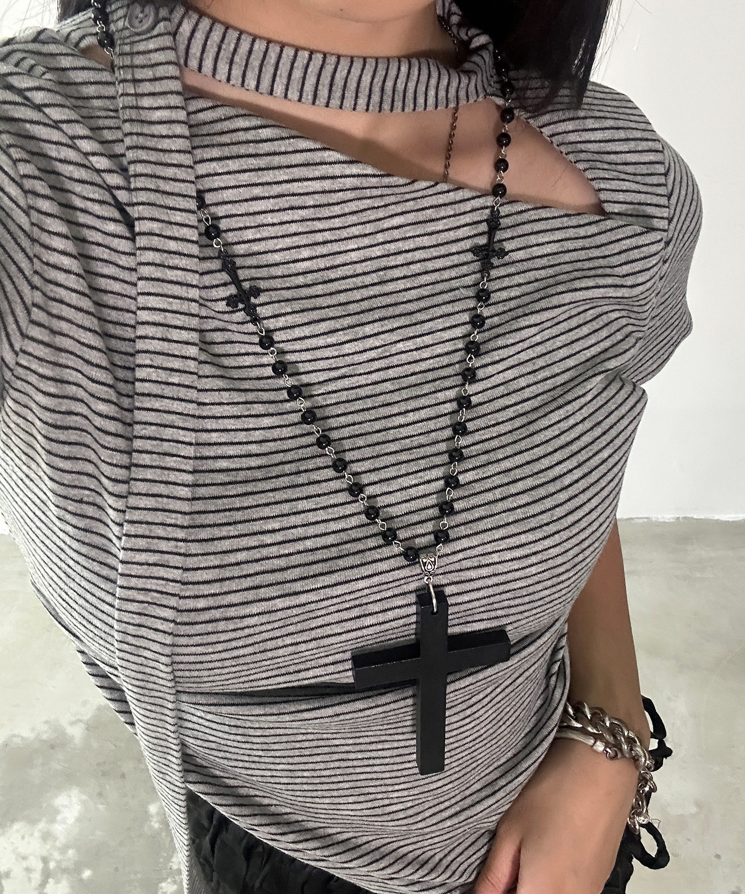 A'GEM/9 × .kom 『.KOM/ドットケーオーエム』 ロザリオクロス